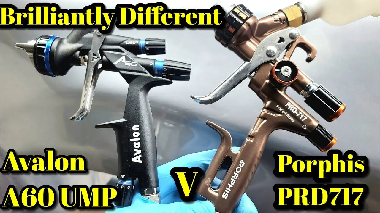 PRD-717 vs. Avalon A60 UMP: Which Spray Gun Fits Your Refinish Work? PORPHIS