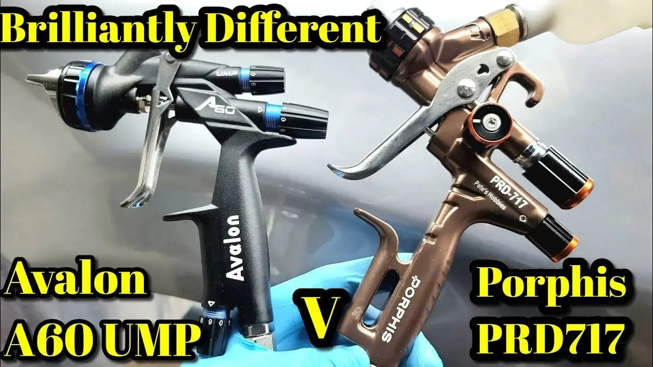 PRD-717 vs. Avalon A60 UMP: Which Spray Gun Wins? | PORPHIS