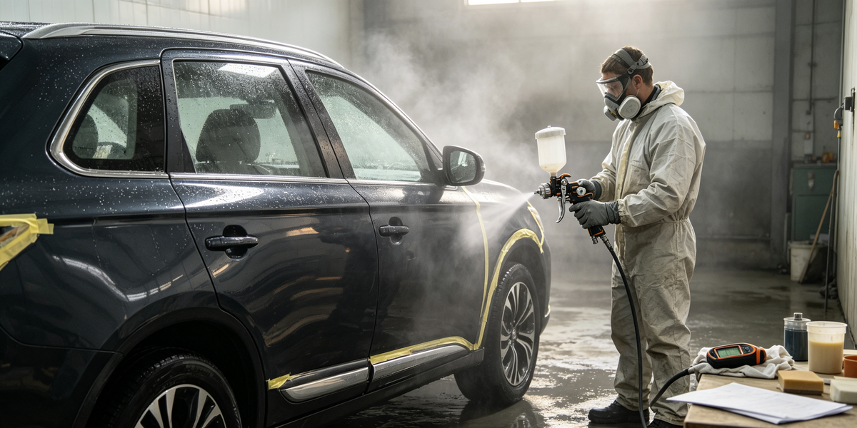 Spray Painting in High Humidity: How Heat, Humidity & Panel Temperature Change the Finish
