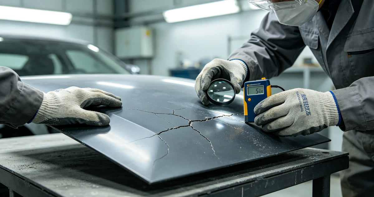 Base Coat Cracking After Spraying: How to Find the Layer That Failed PORPHIS