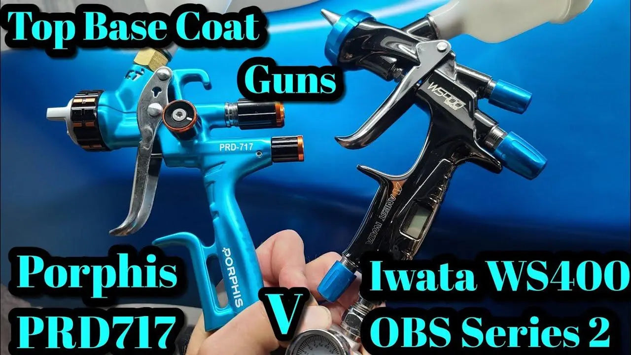 Spray Gun Comparison: PRD-717 vs. Iwata WS400 Series2 OBS
