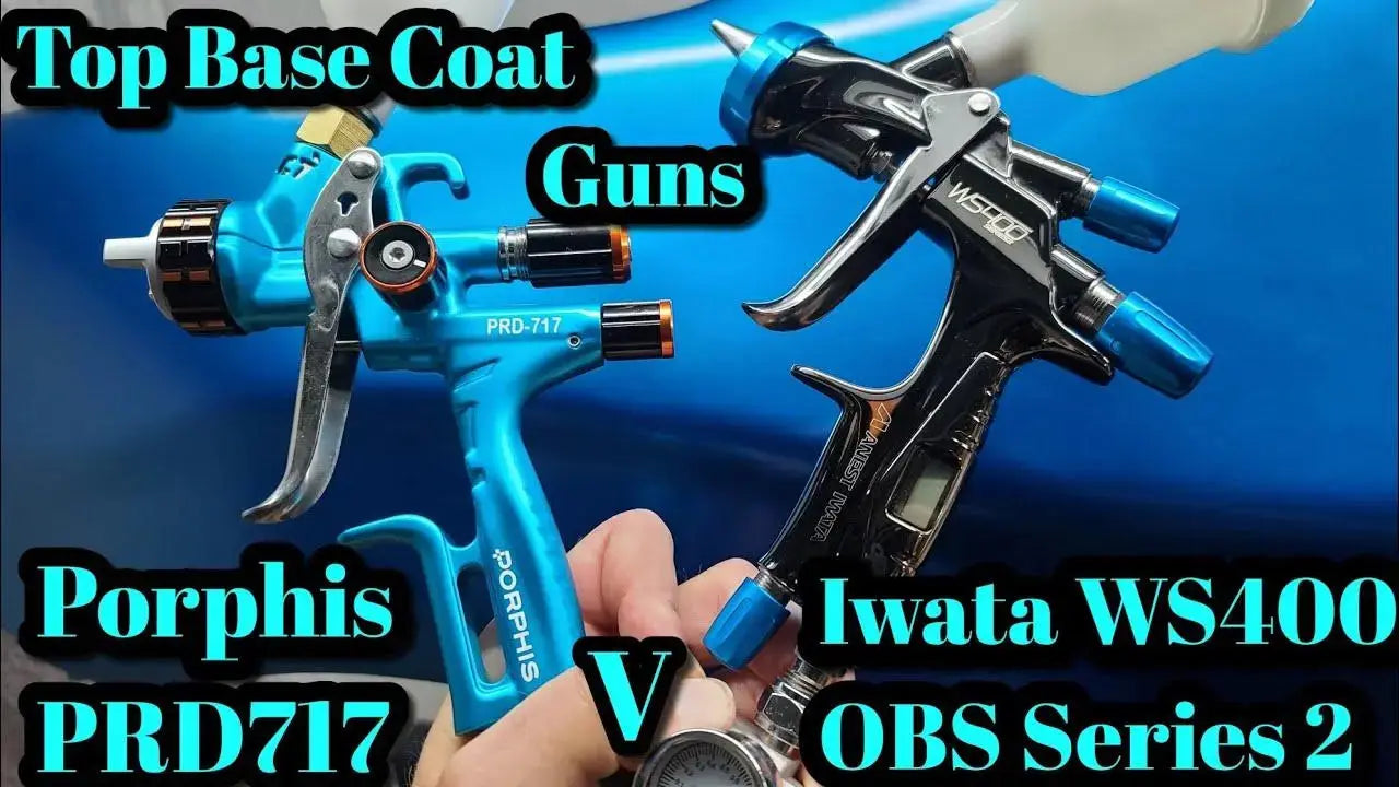Spray Gun Comparison: PRD-717 vs. Iwata WS400 Series2 OBS PORPHIS