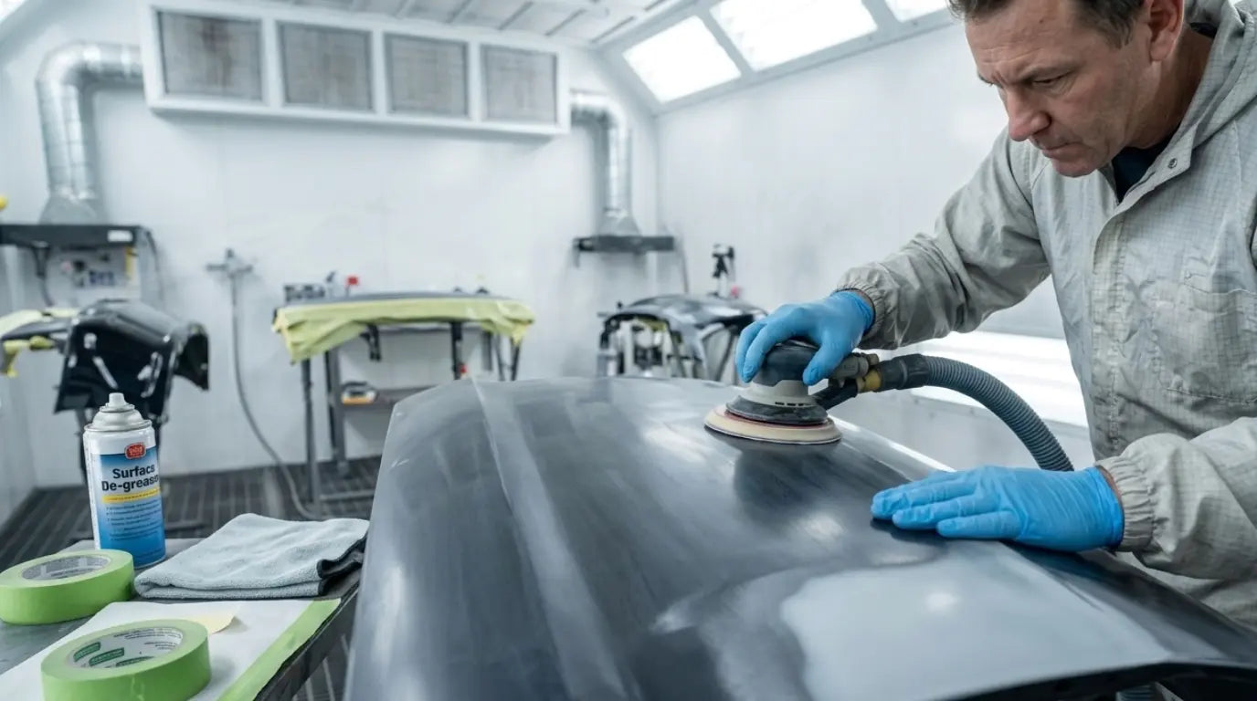Paint Prep Before Base Coat: The Professional’s Guide to a Flawless Finish PORPHIS