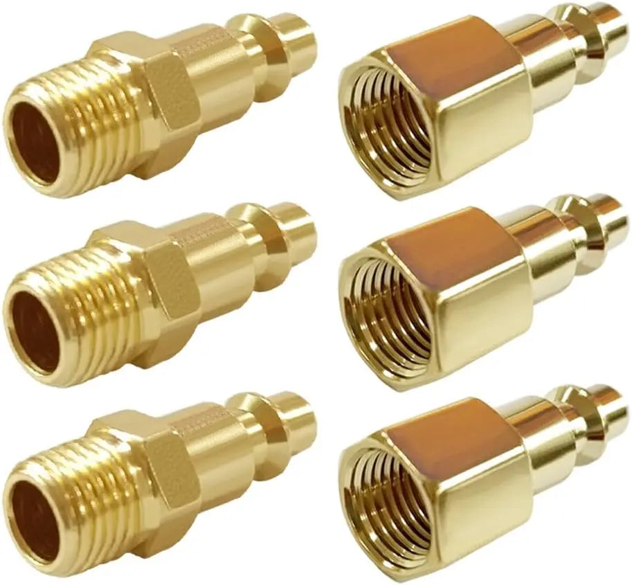 10 Piece Set of Male Connectors PORPHIS
