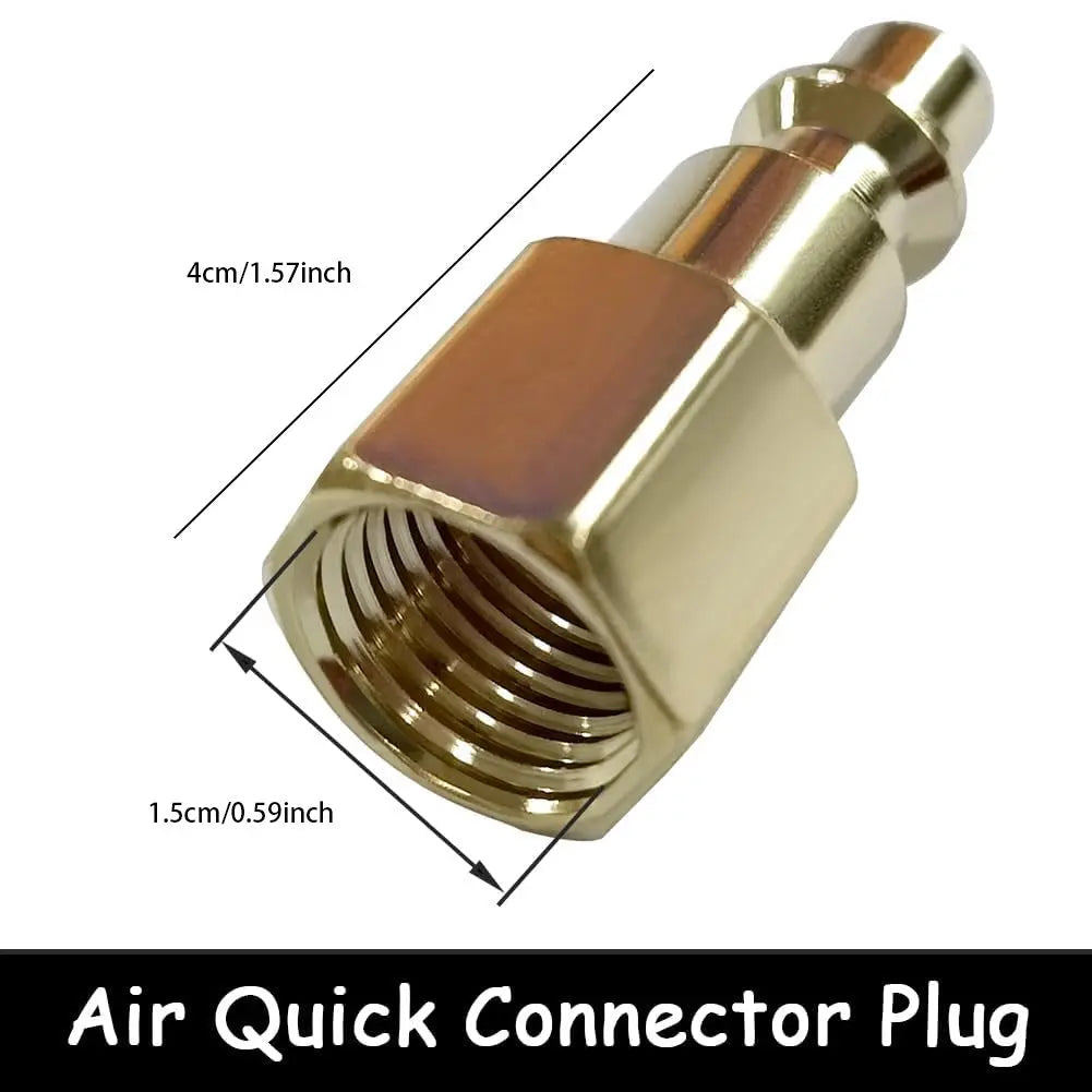 10 Piece Set of Male Connectors PORPHIS