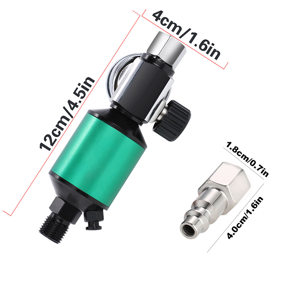 Grüner Filterregler