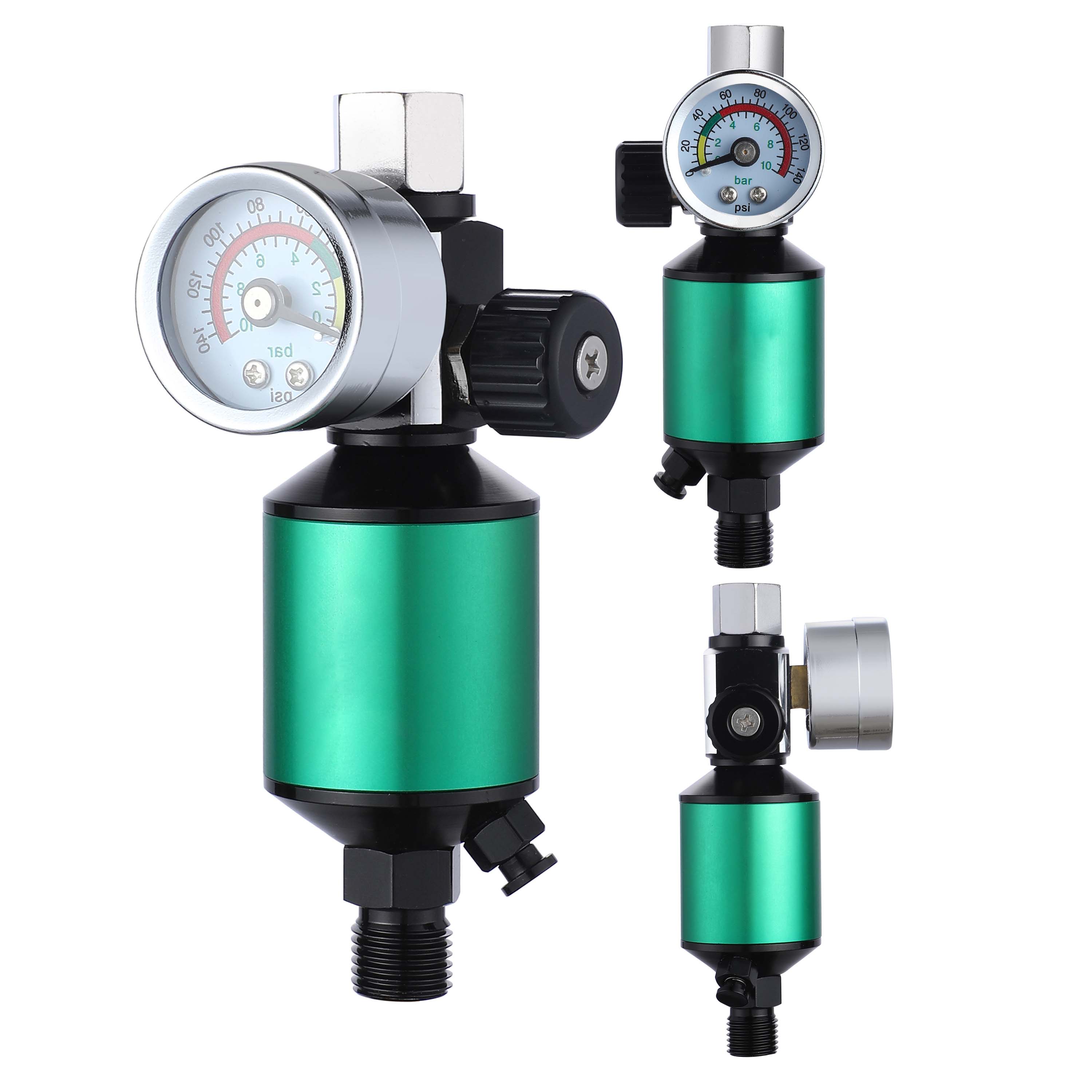 Grüner Filterregler