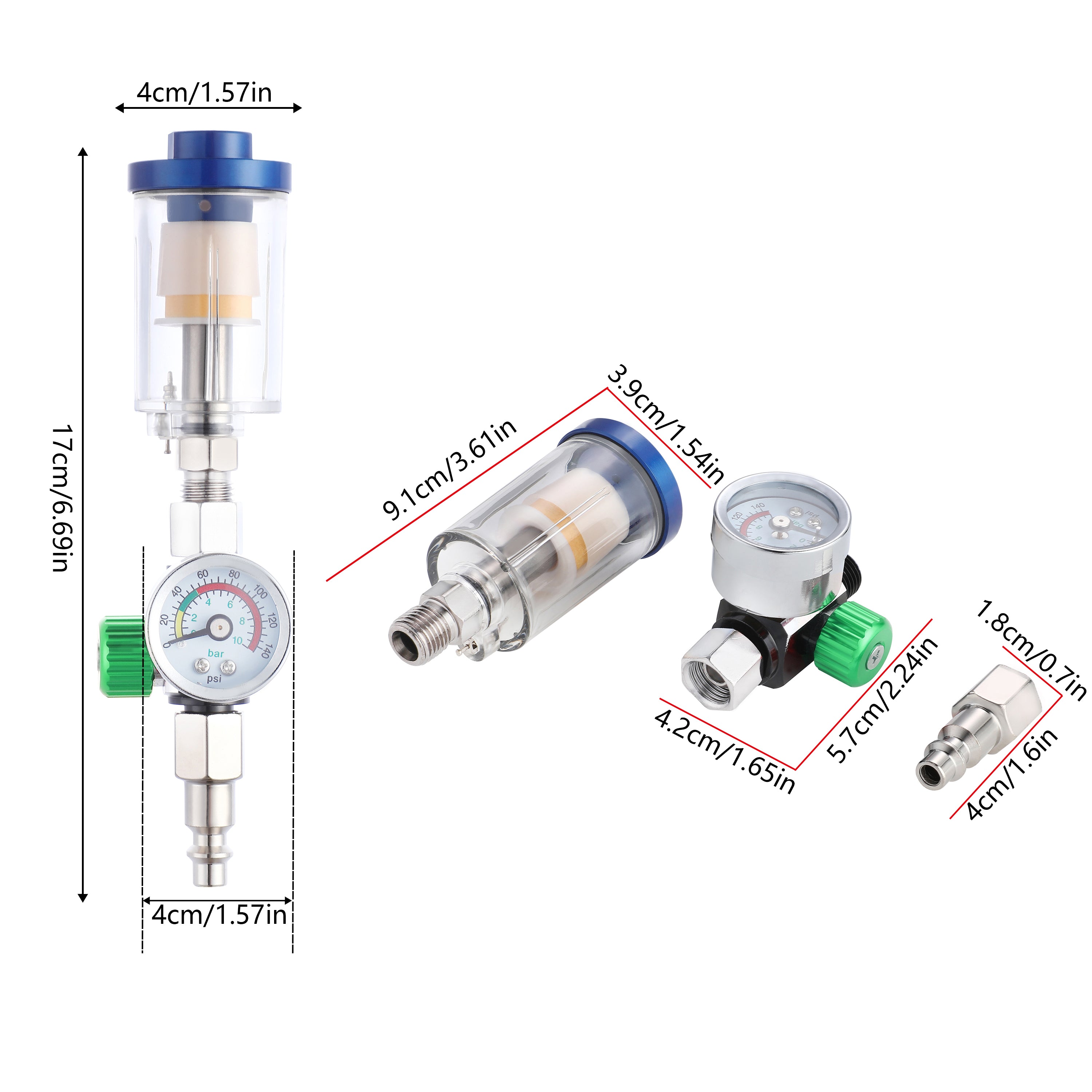 White Filter&Regulator
