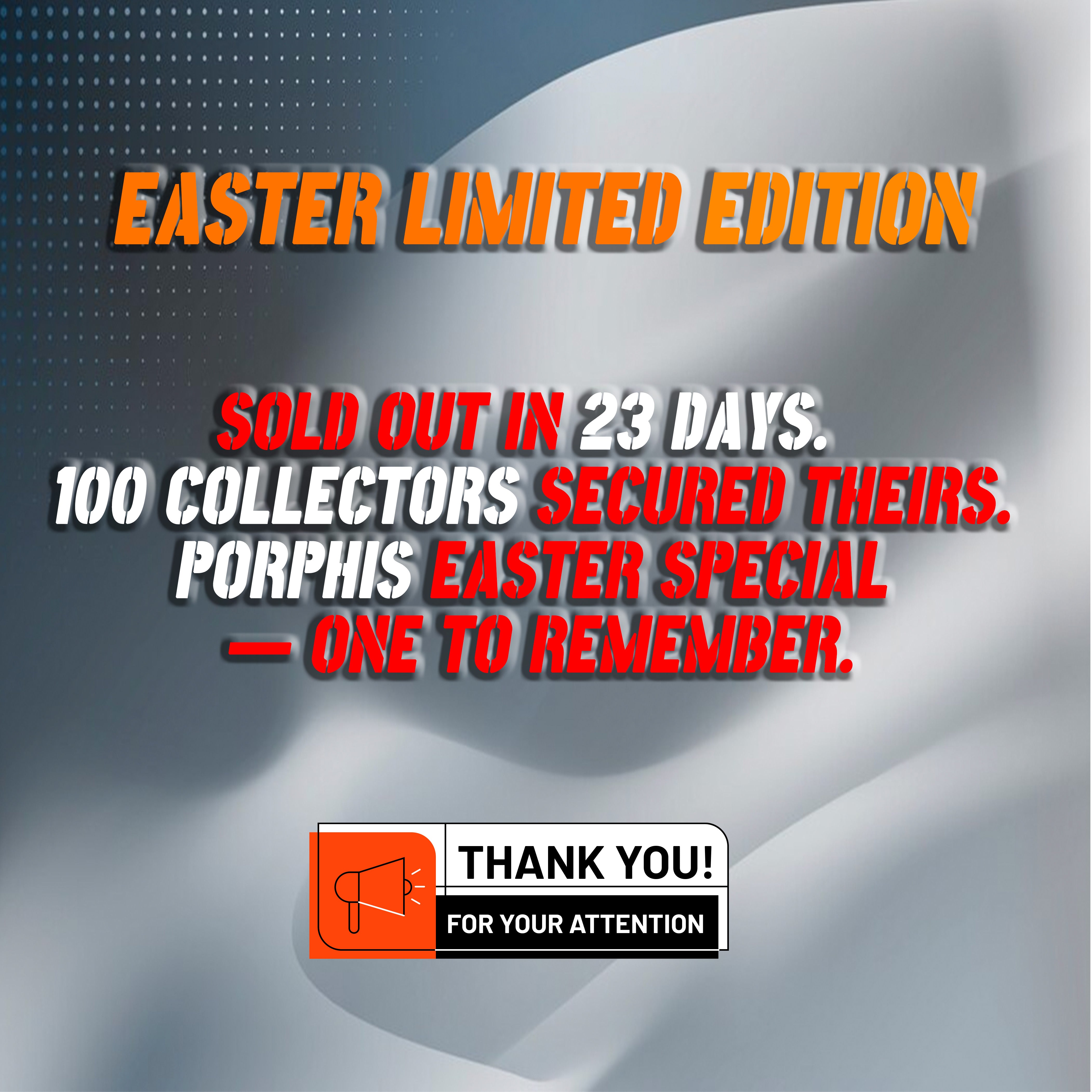 PORPHIS PRD-71 Series EASTER Limited Edition Spray Gun