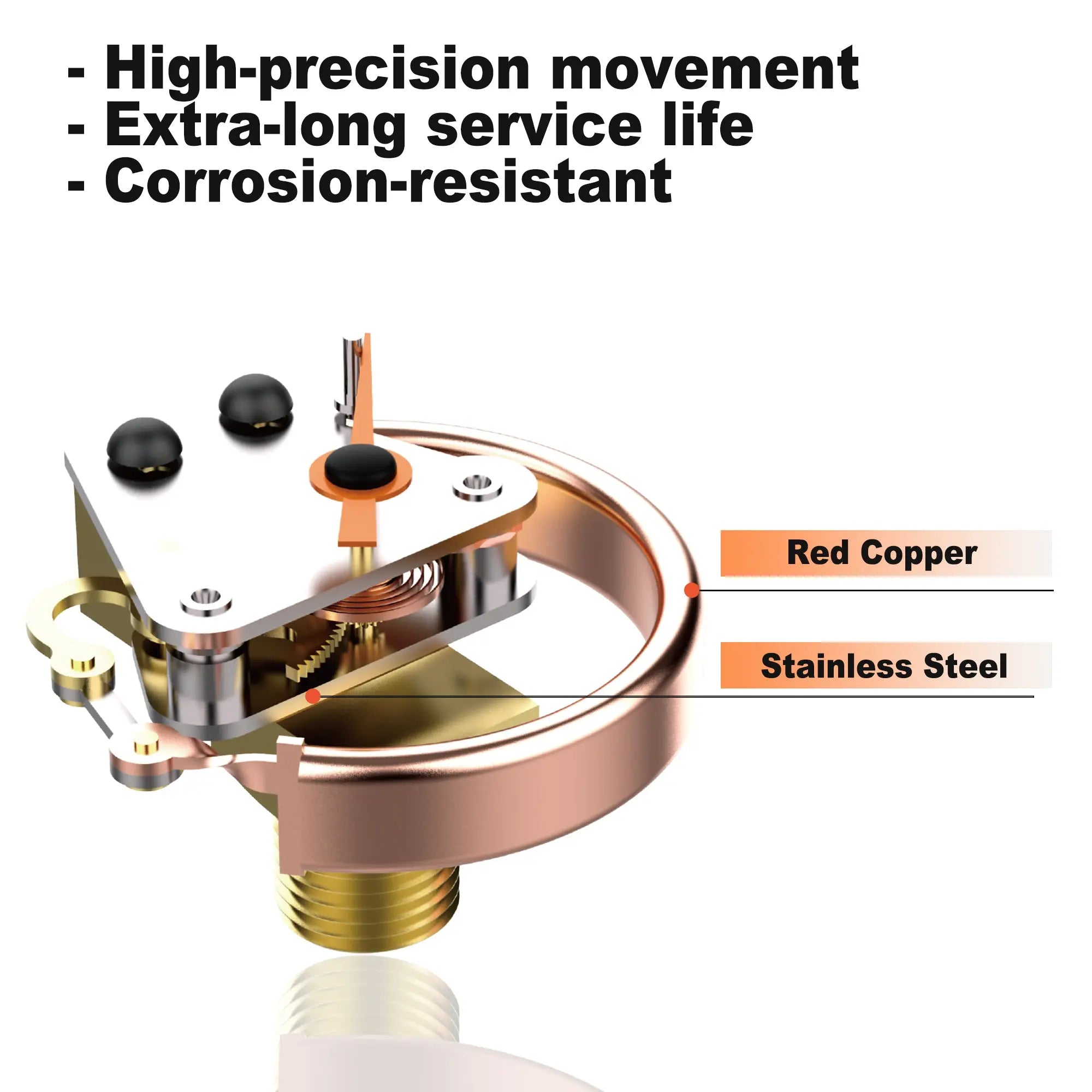 Air Pressure Gauge PORPHIS