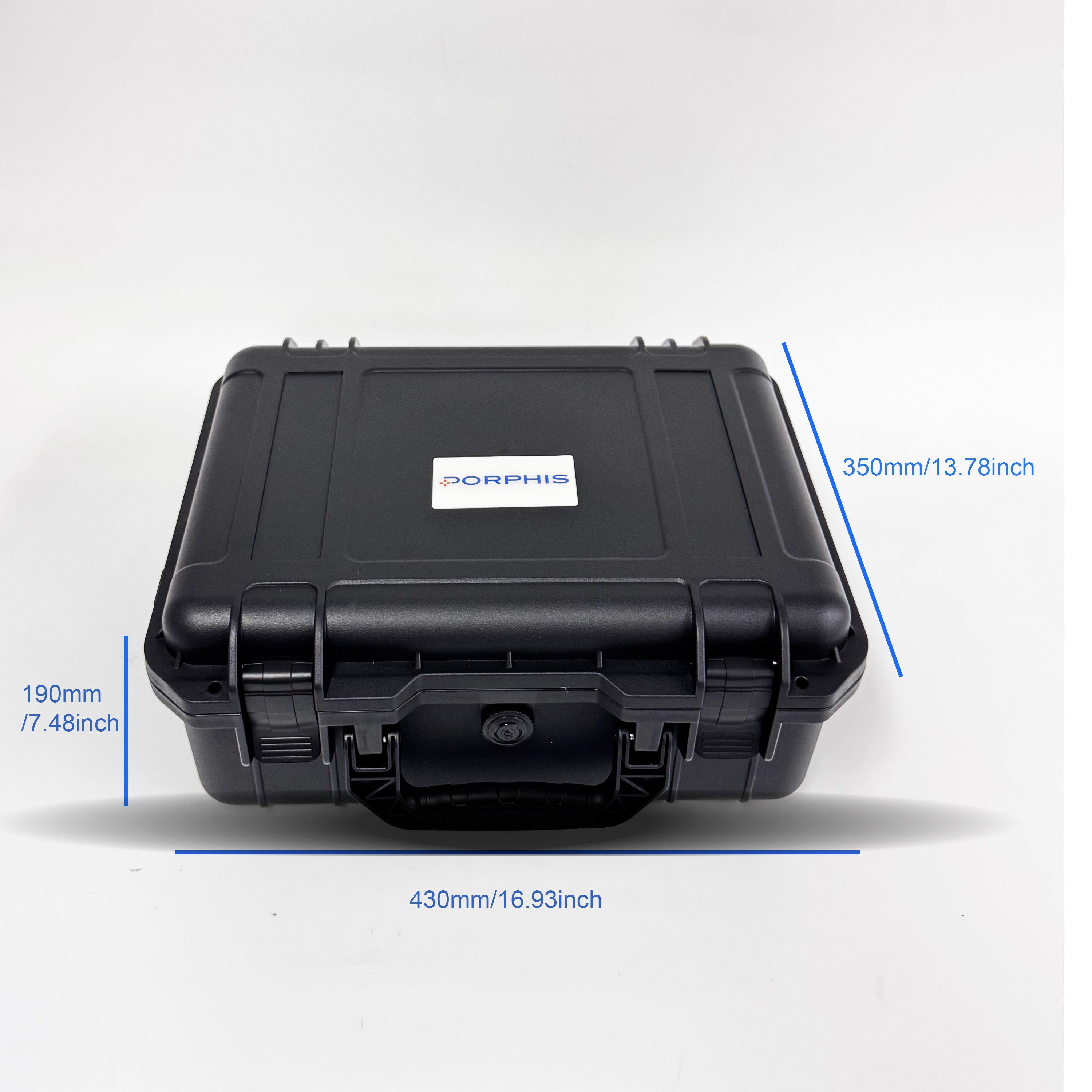 Porphis PRD-71-Serie und PHS-155 Sprühpistole Premium Plastic Box Kit