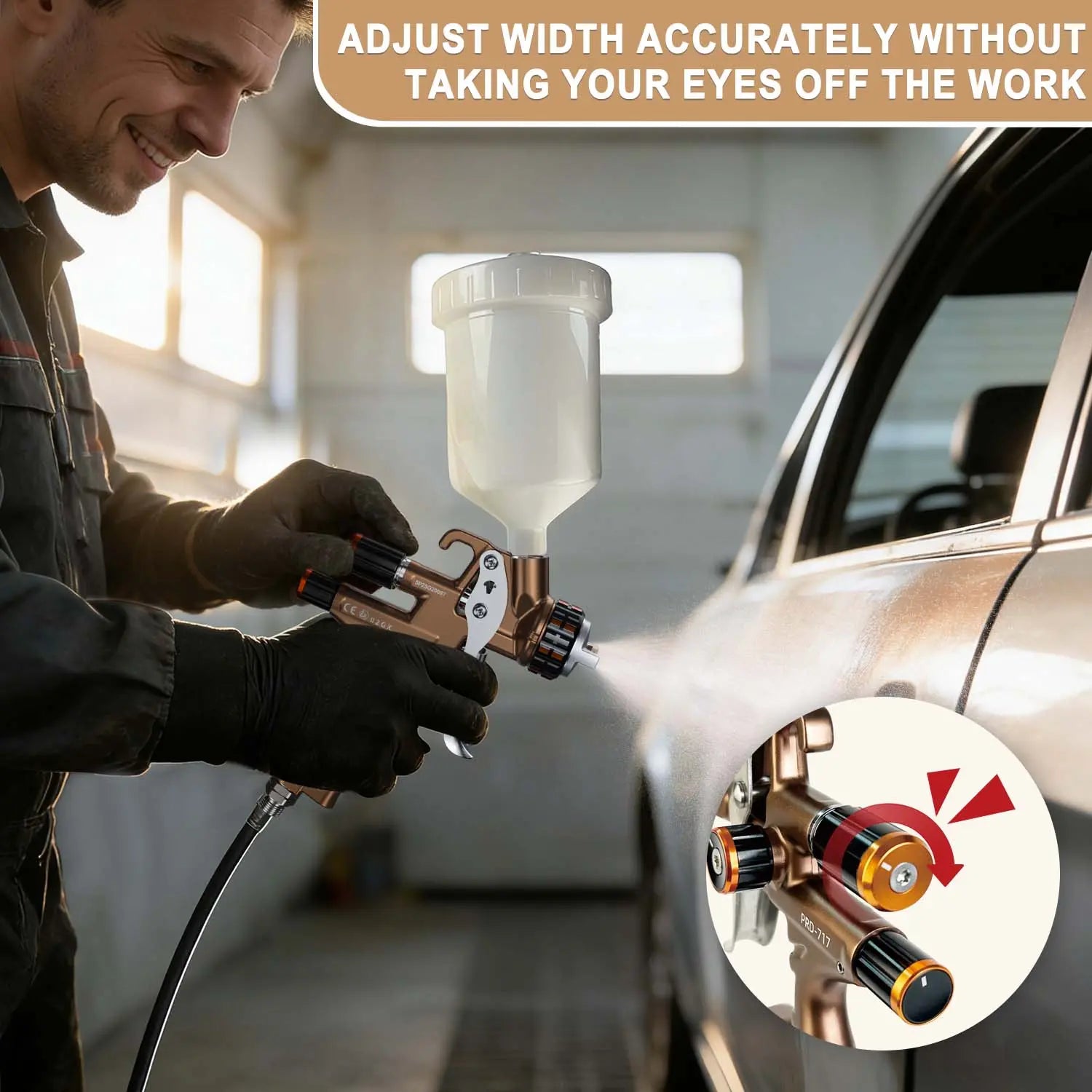 PRD-717 VS SPRAY GUN PORPHIS