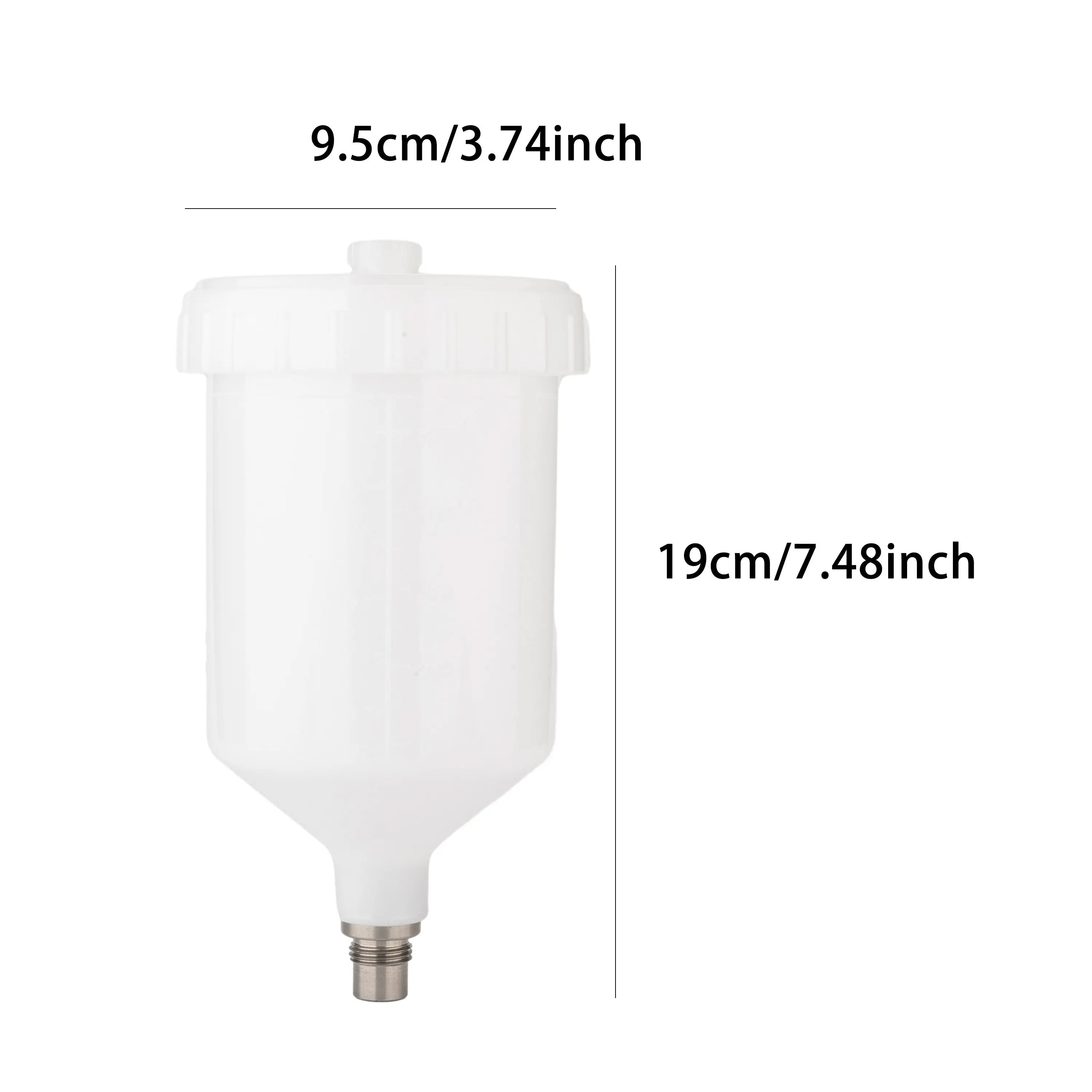 White Plastic Cup PORPHIS