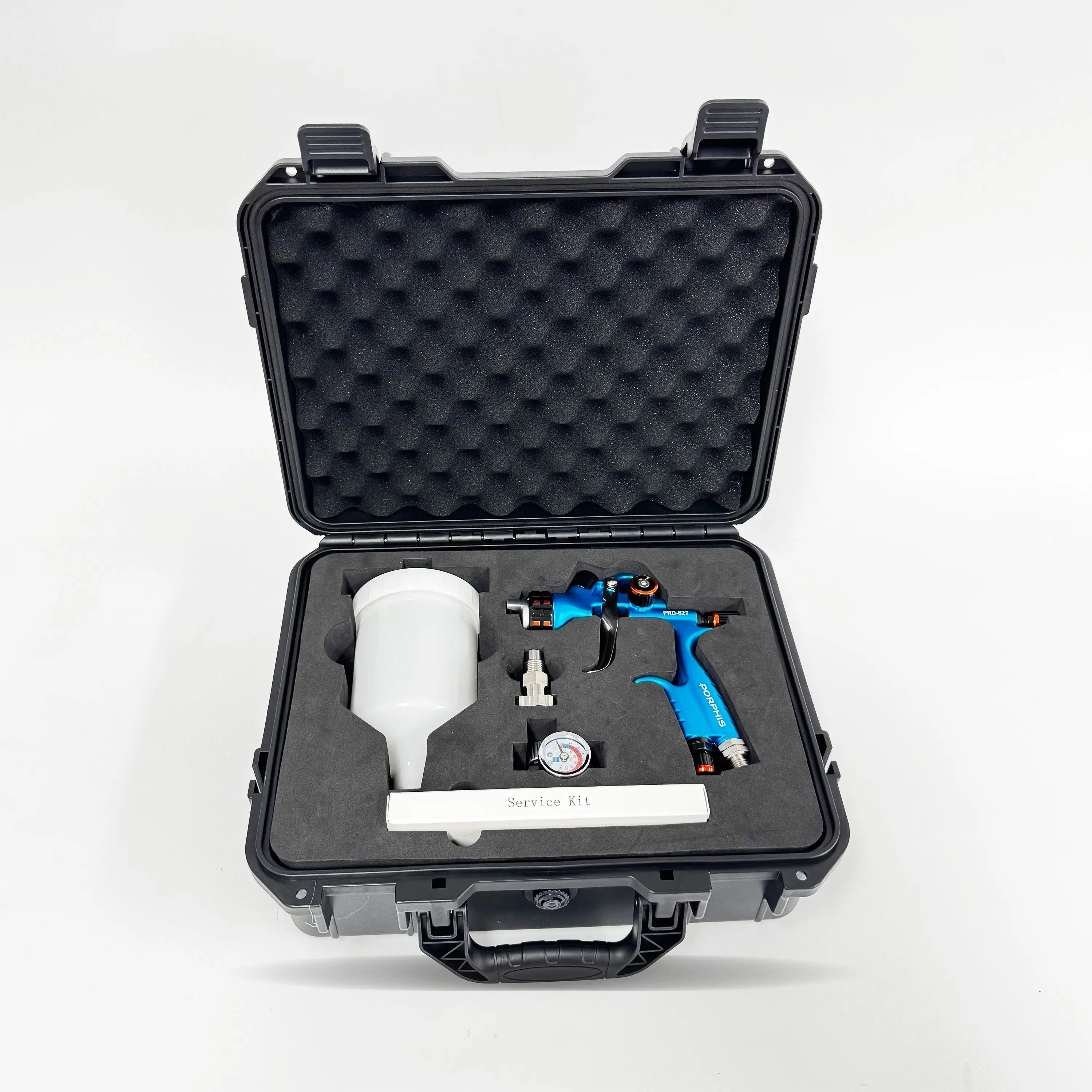 PRD-62 Series Spray Gun Premium Plastic Box Kit PORPHIS