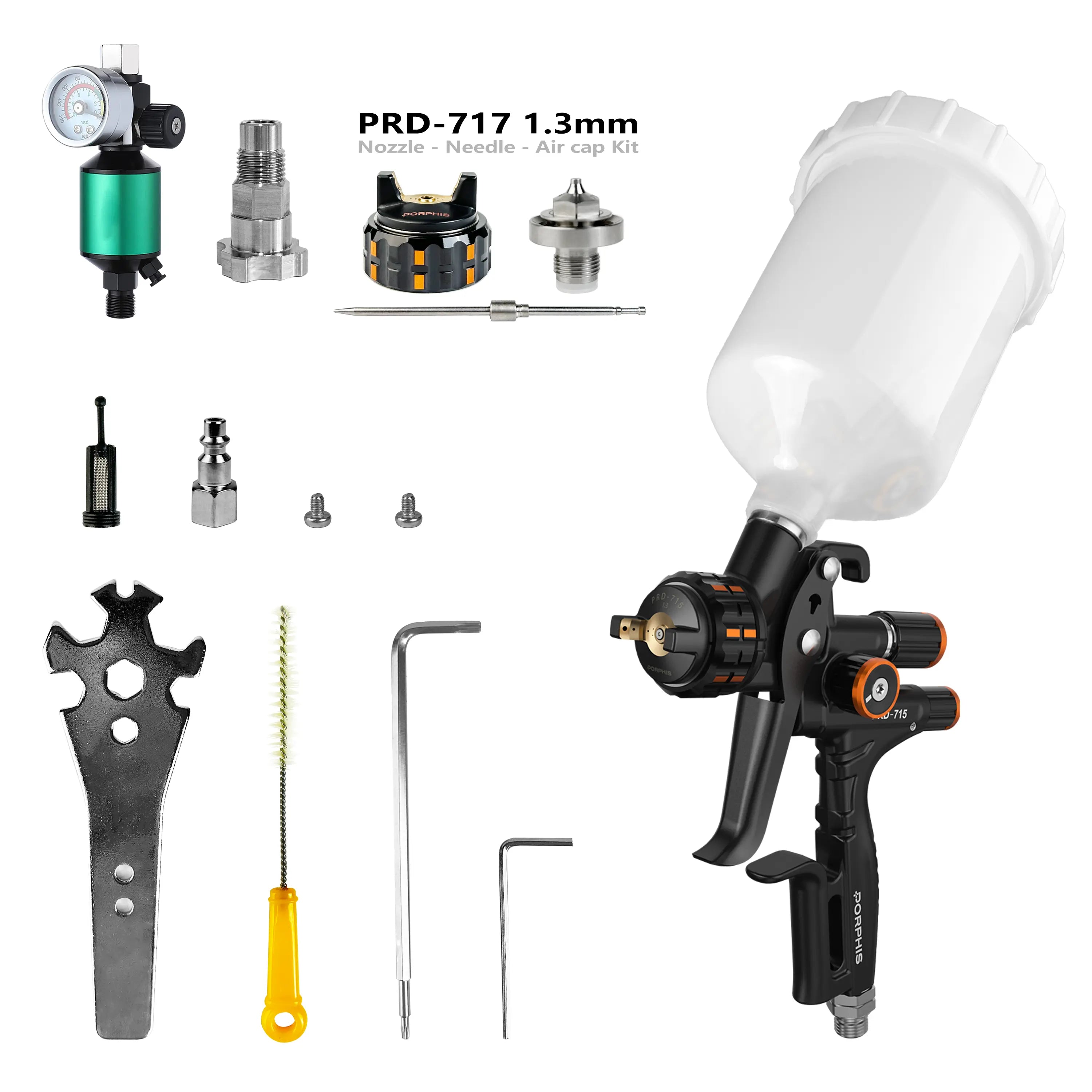 PRD-715 Spray Gun Kit PORPHIS
