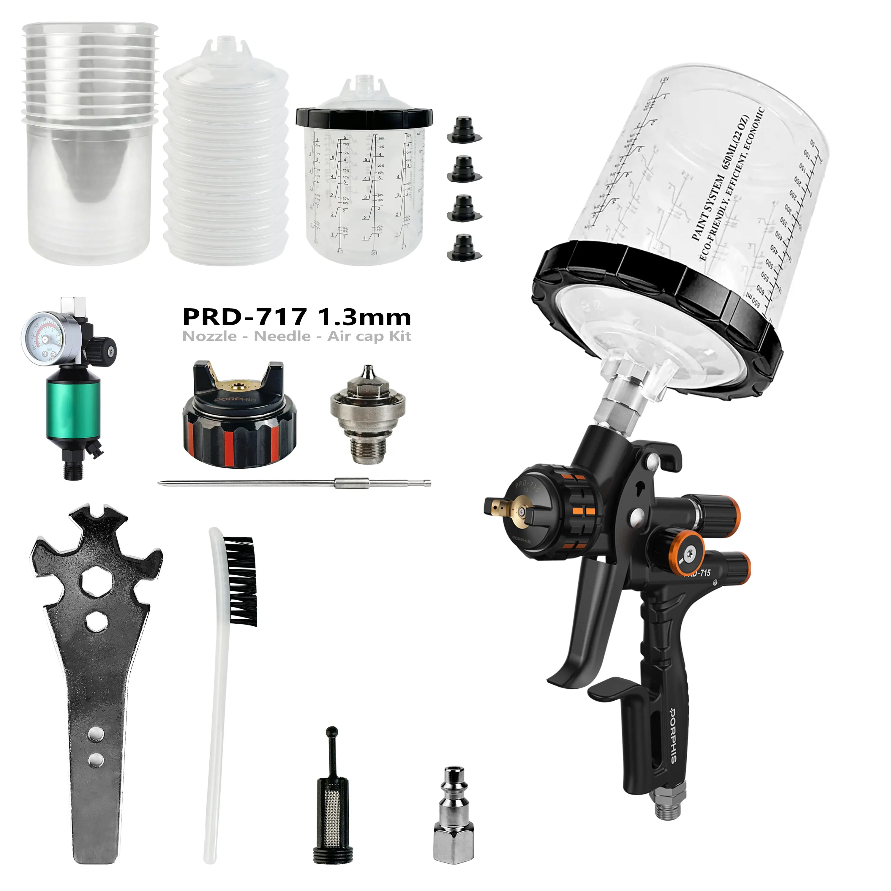 PRD-715 Spray Gun Kit PORPHIS