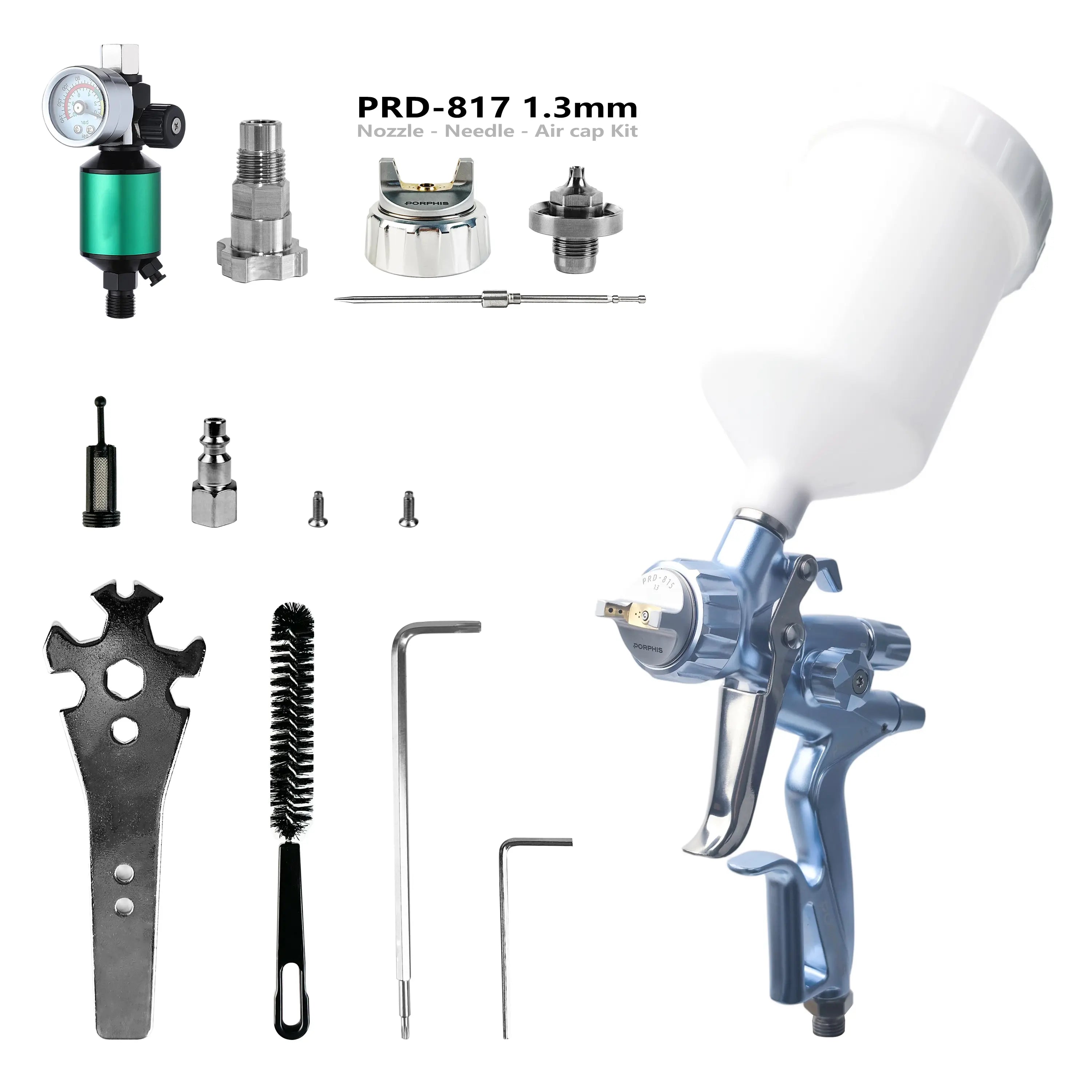 PRD-815 Car Paint Gun Kit PORPHIS