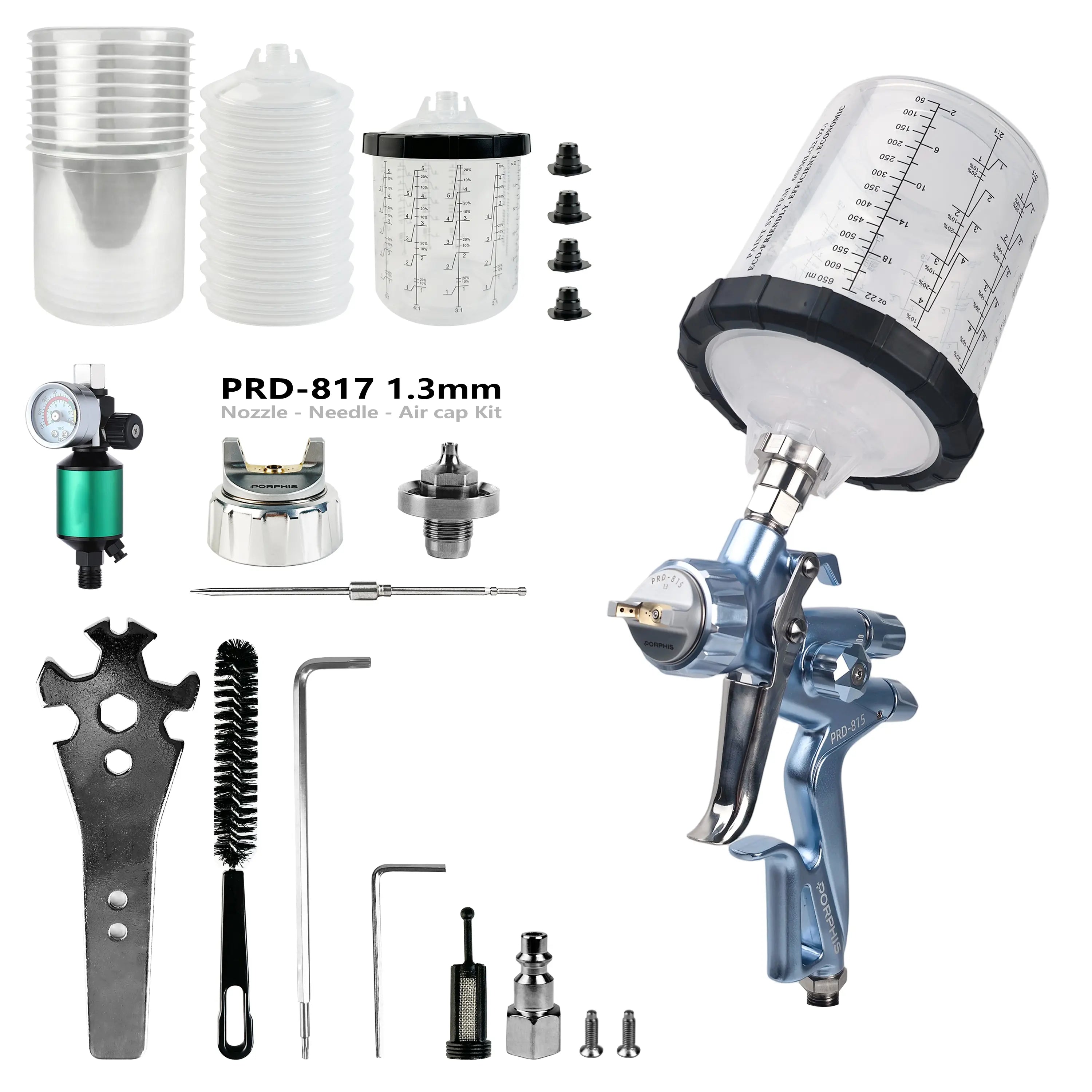 PRD-815 Car Paint Gun Kit PORPHIS