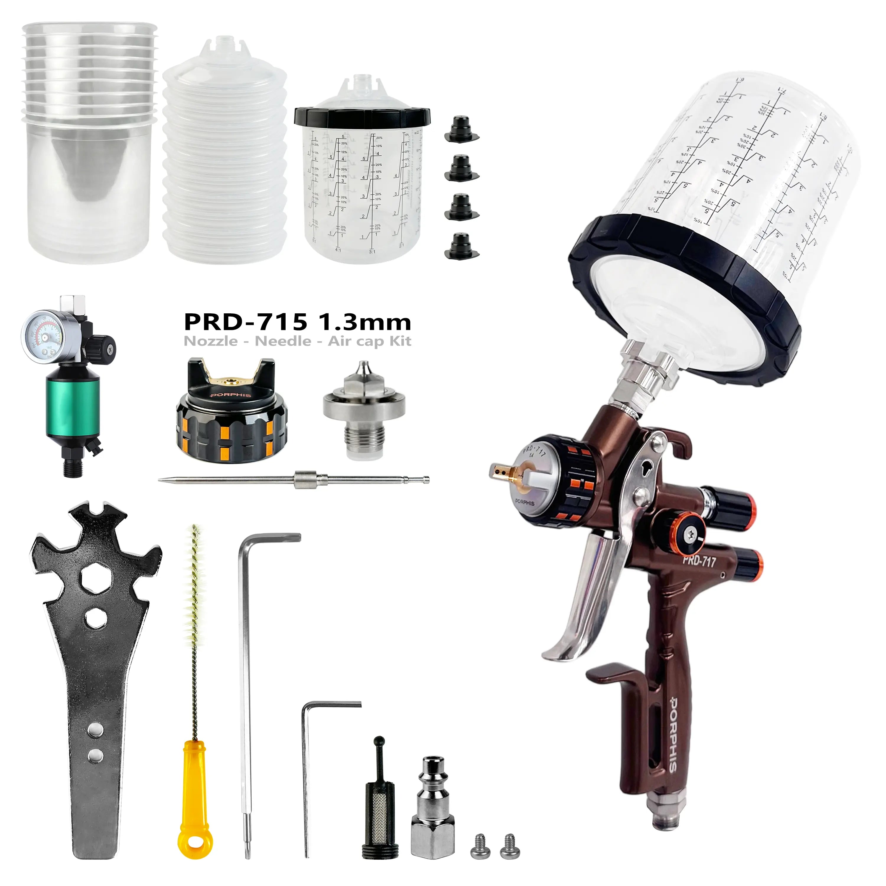 PRD-717 car paint sprayer kit PORPHIS