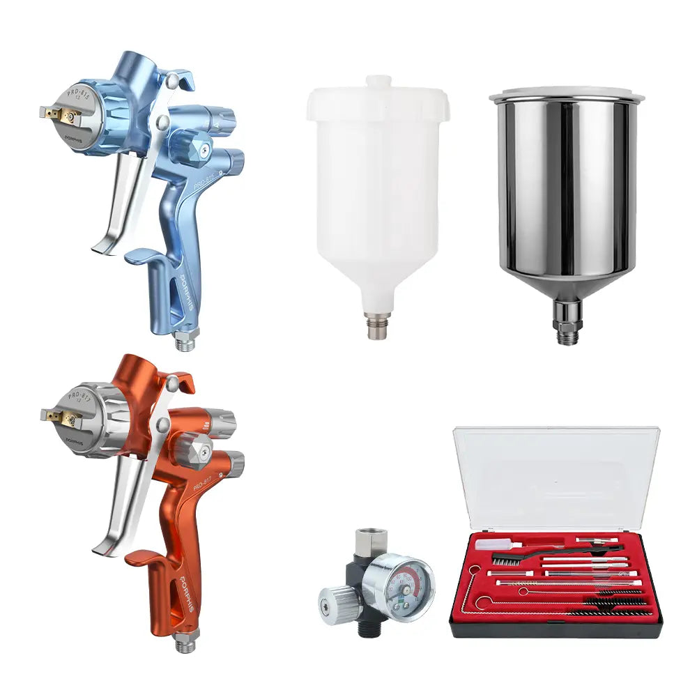 Perfect Finish Pro Spray Gun Combo PORPHIS
