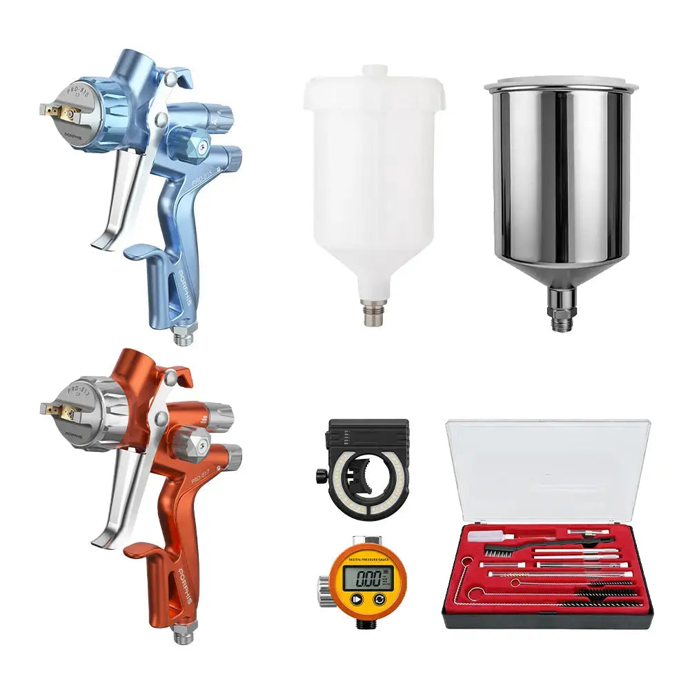 Perfect Finish Pro Spray Gun Combo PORPHIS