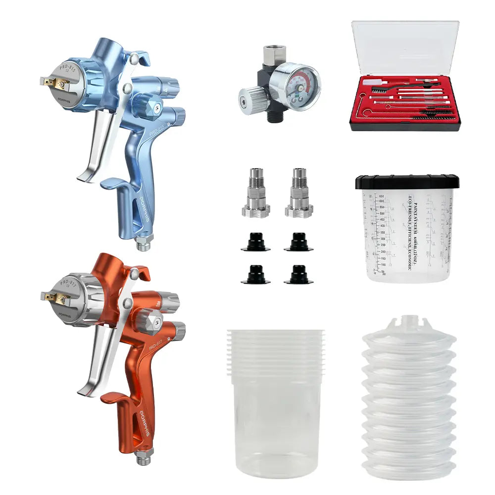 Perfect Finish Pro Spray Gun Combo PORPHIS