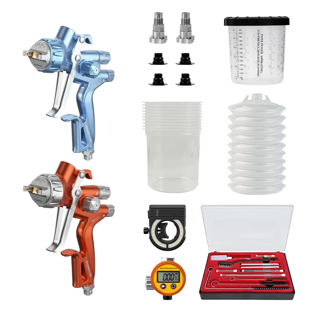 Perfect Finish Pro Spray Gun Combo PORPHIS
