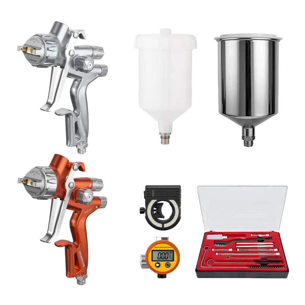 Perfect Finish Pro Spray Gun Combo PORPHIS