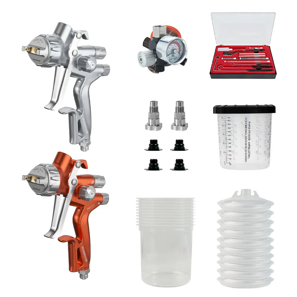 Perfect Finish Pro Spray Gun Combo PORPHIS