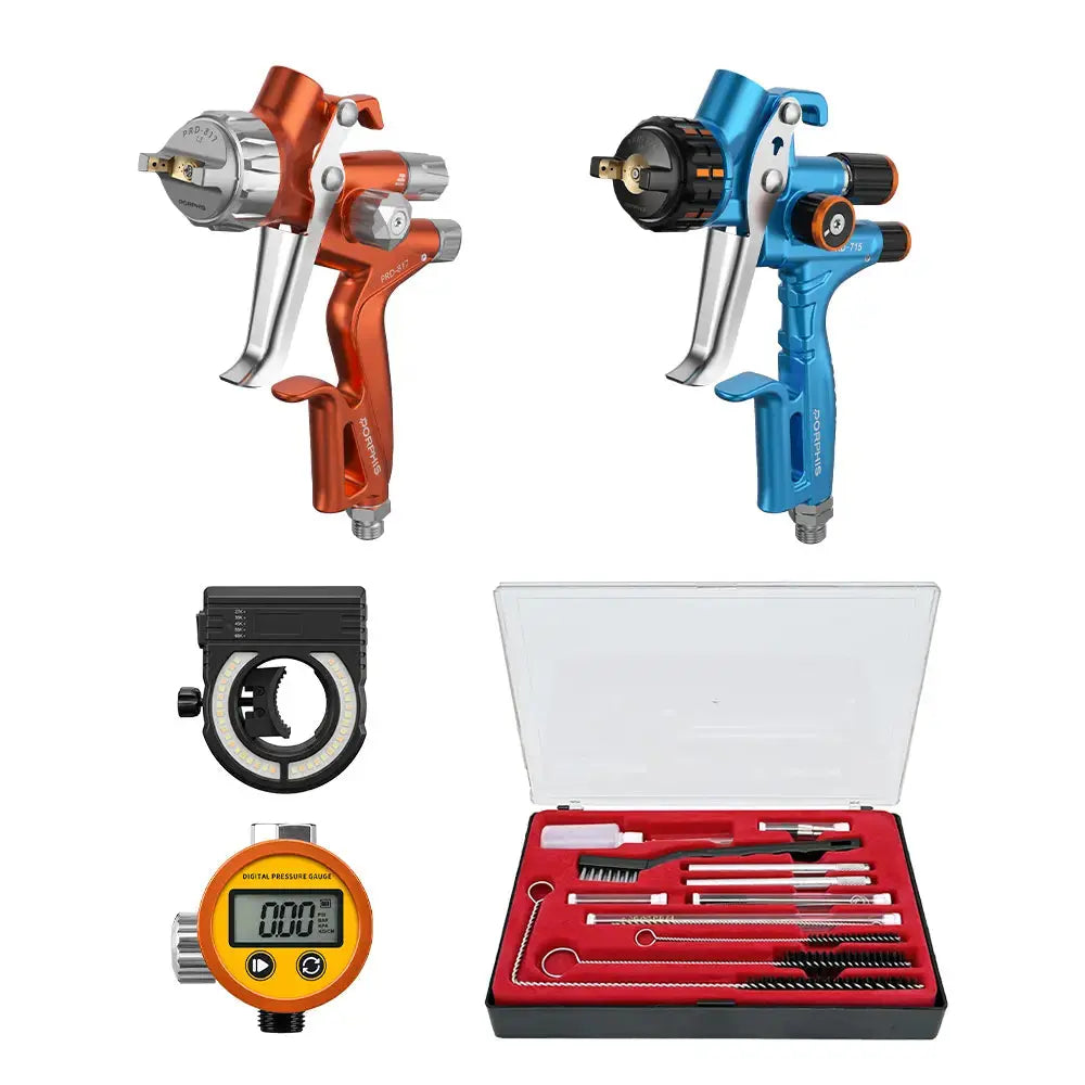 Perfect Finish Pro Spray Gun Combo PORPHIS