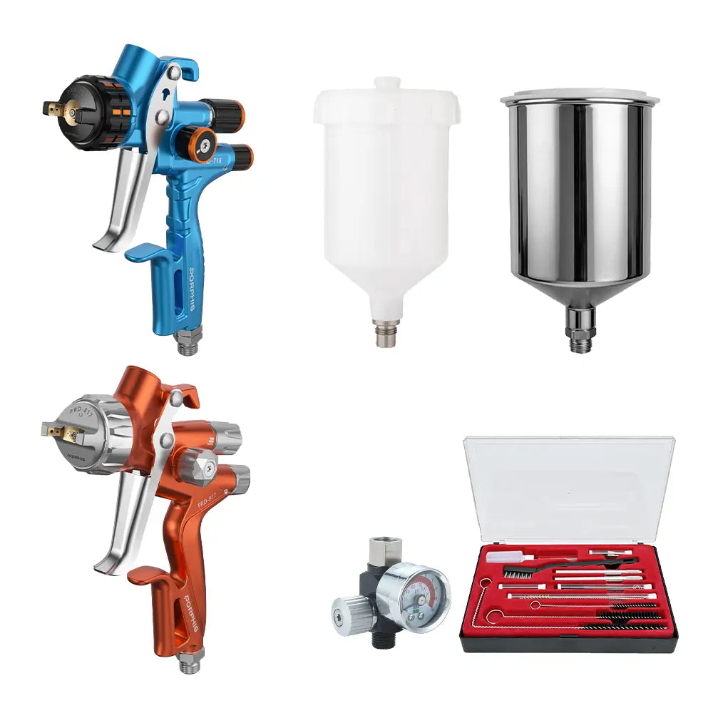 Perfect Finish Pro Spray Gun Combo PORPHIS