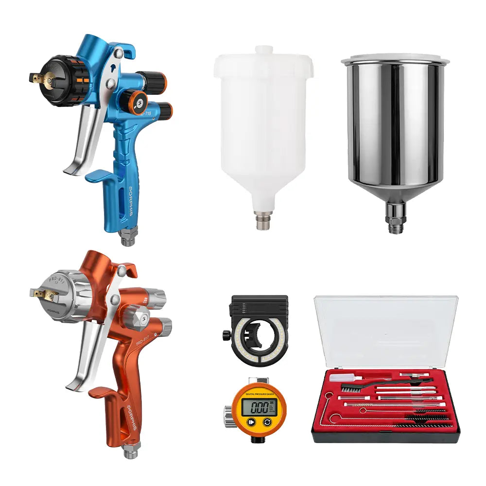 Perfect Finish Pro Spray Gun Combo PORPHIS