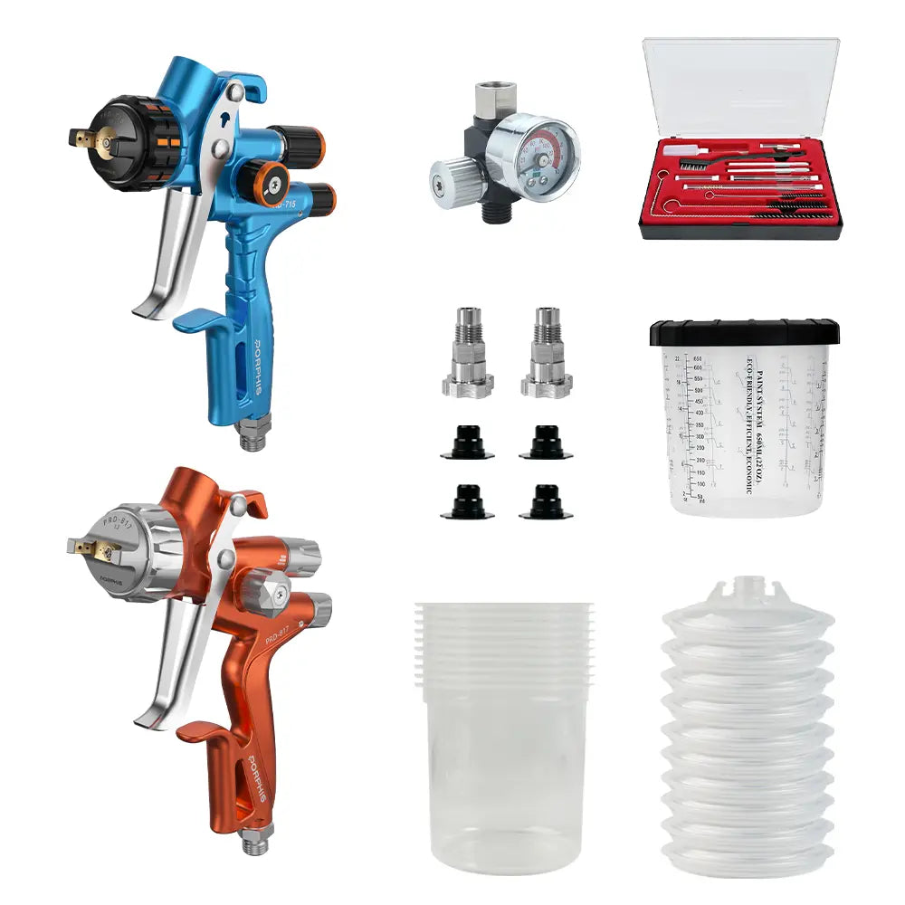 Perfect Finish Pro Spray Gun Combo PORPHIS