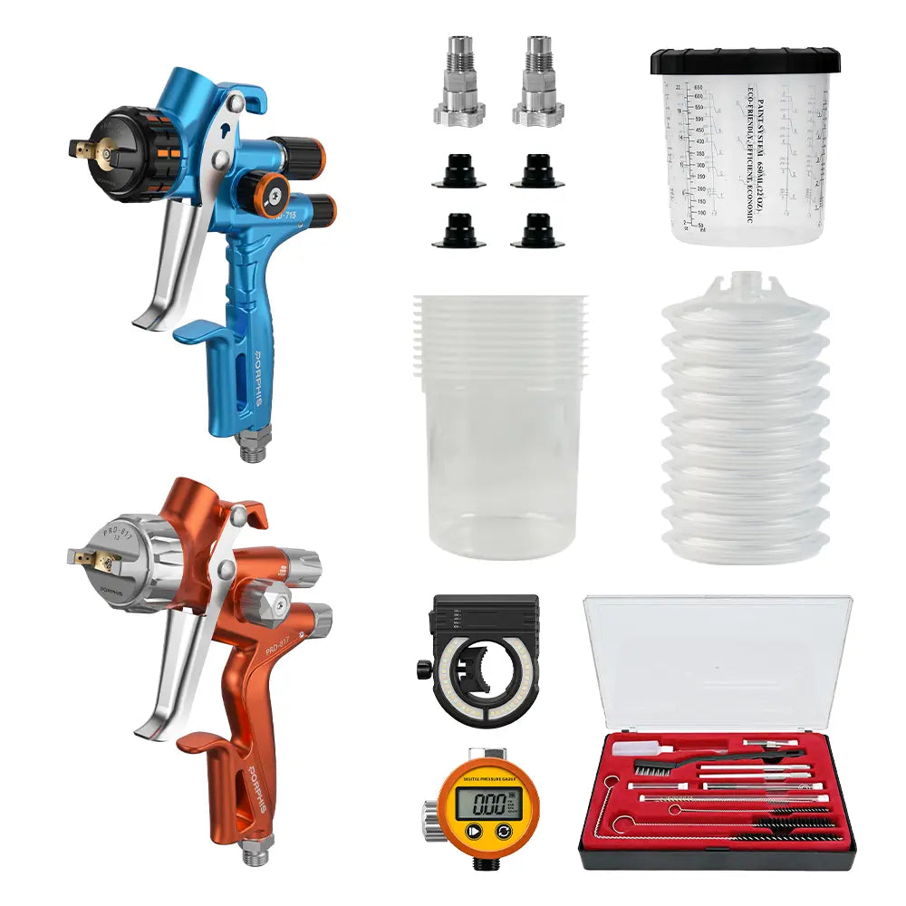 Perfect Finish Pro Spray Gun Combo PORPHIS