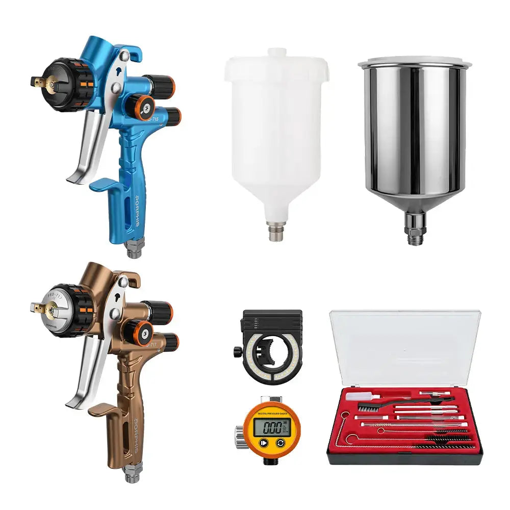 Perfect Finish Pro Spray Gun Combo PORPHIS