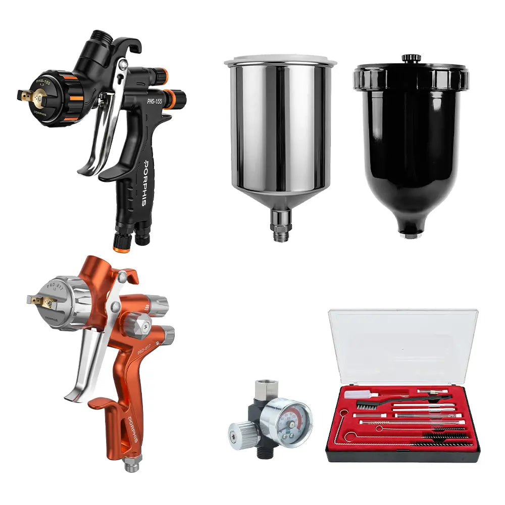 Complete Workflow Spray Gun Combo PORPHIS
