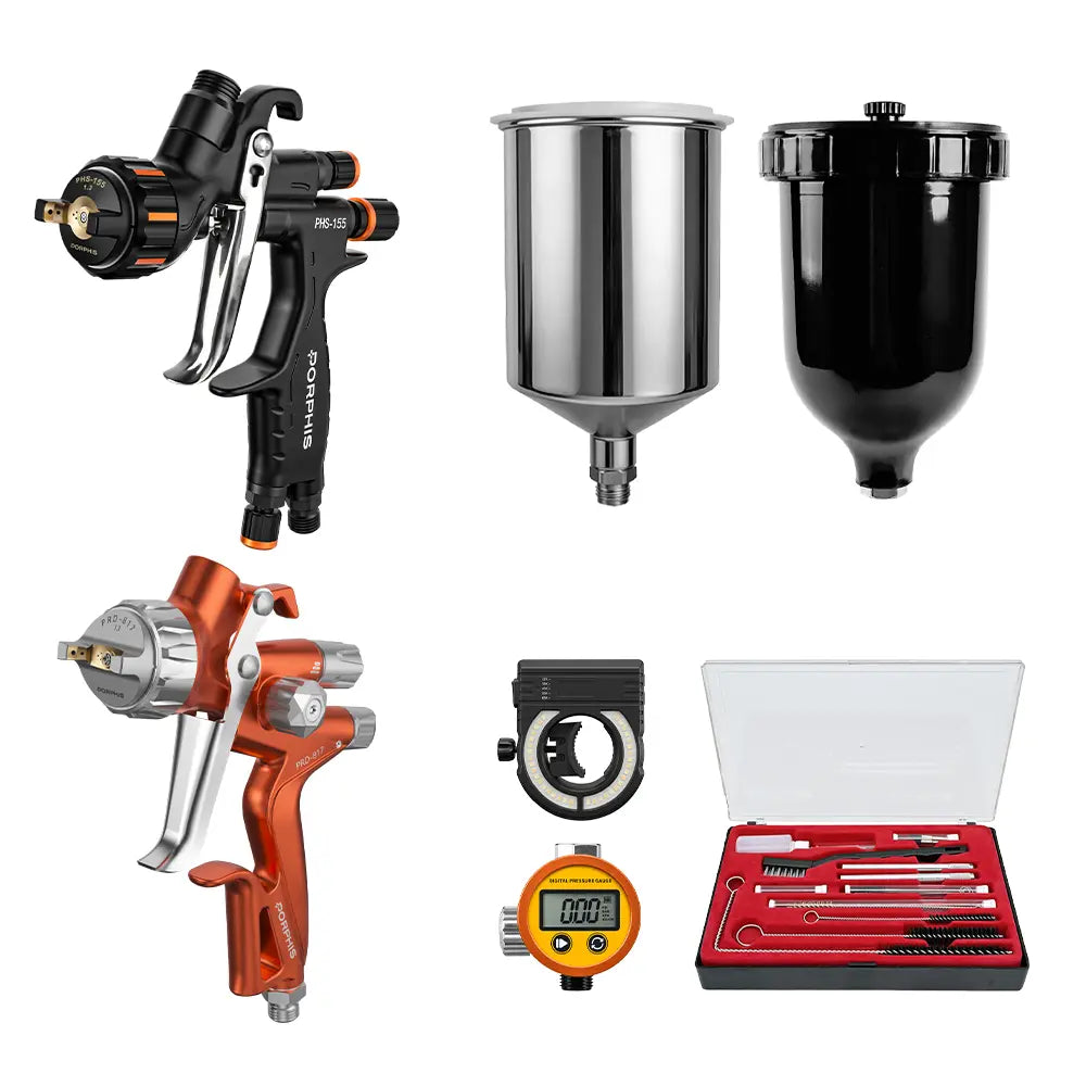 Complete Workflow Spray Gun Combo PORPHIS