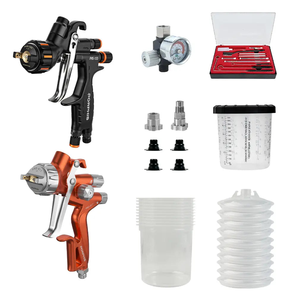 Complete Workflow Spray Gun Combo PORPHIS