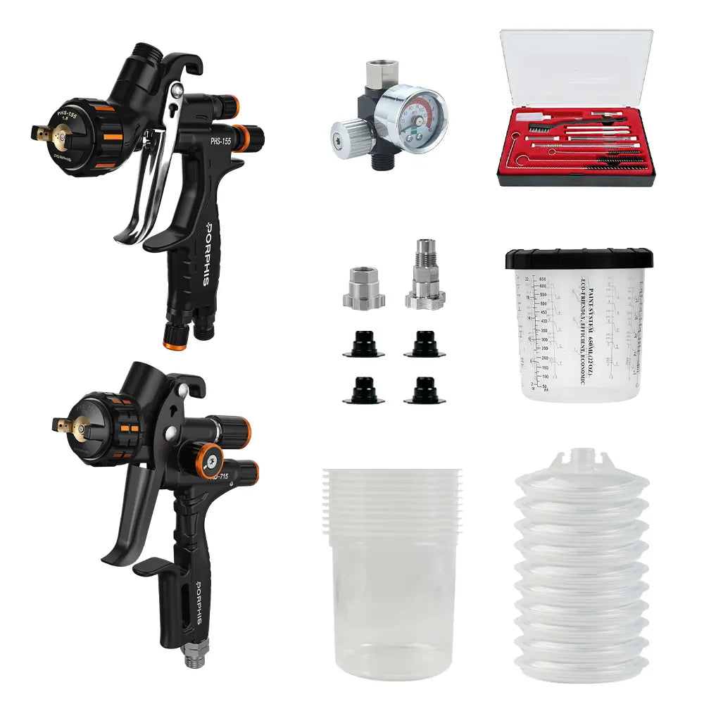 Complete Workflow Spray Gun Combo PORPHIS