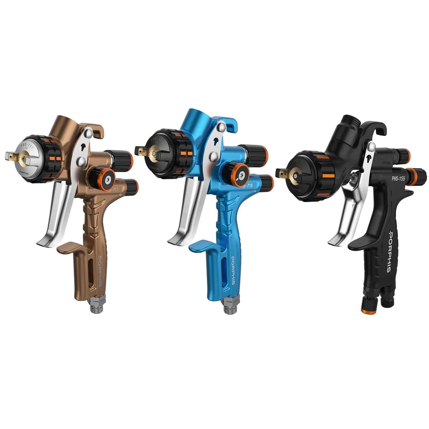 PORPHIS Complete 3-Gun Automotive Painting Combo PORPHIS