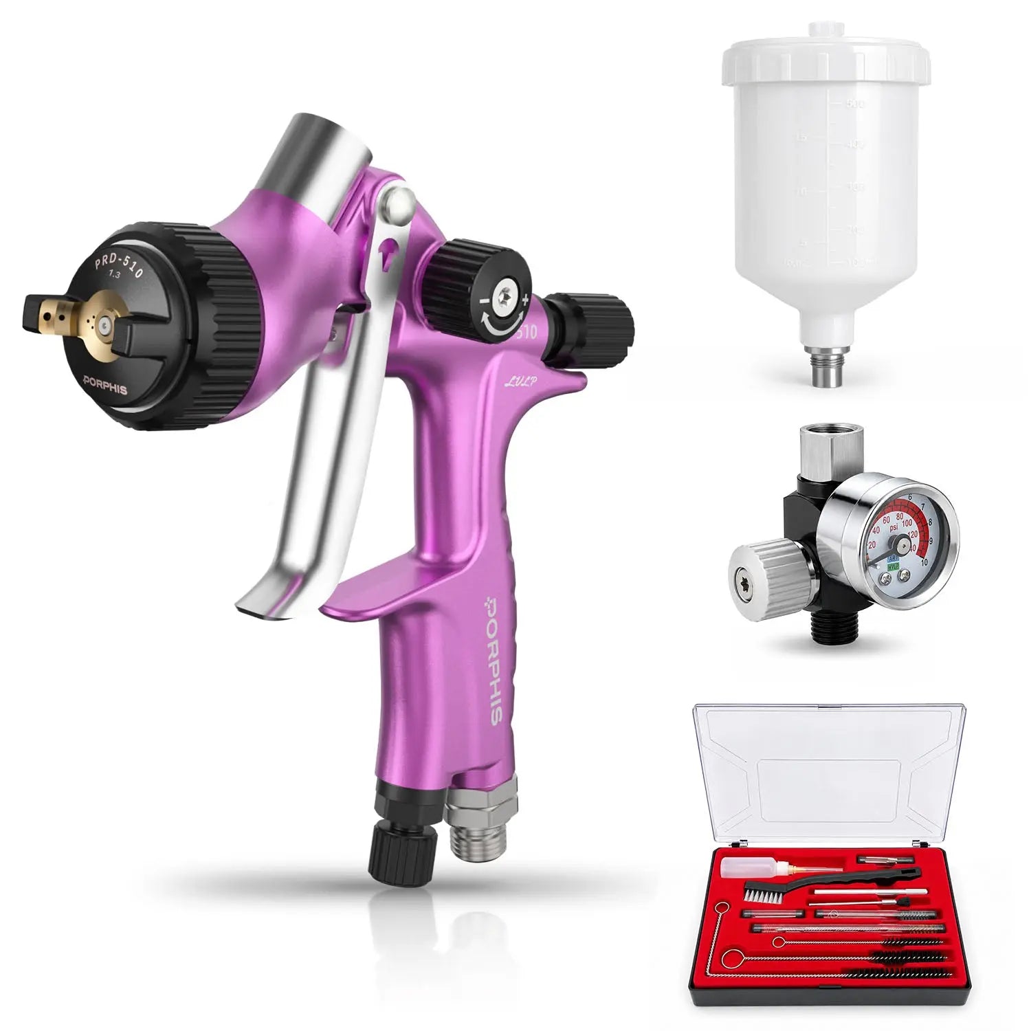 PORPHIS Complete Spray Gun Starter Kit PORPHIS