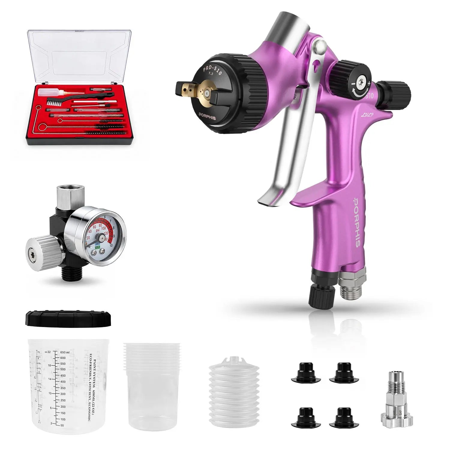 PORPHIS Complete Spray Gun Starter Kit PORPHIS