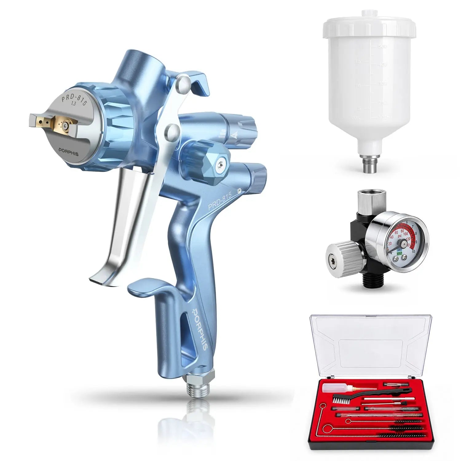 PORPHIS Complete Spray Gun Starter Kit PORPHIS