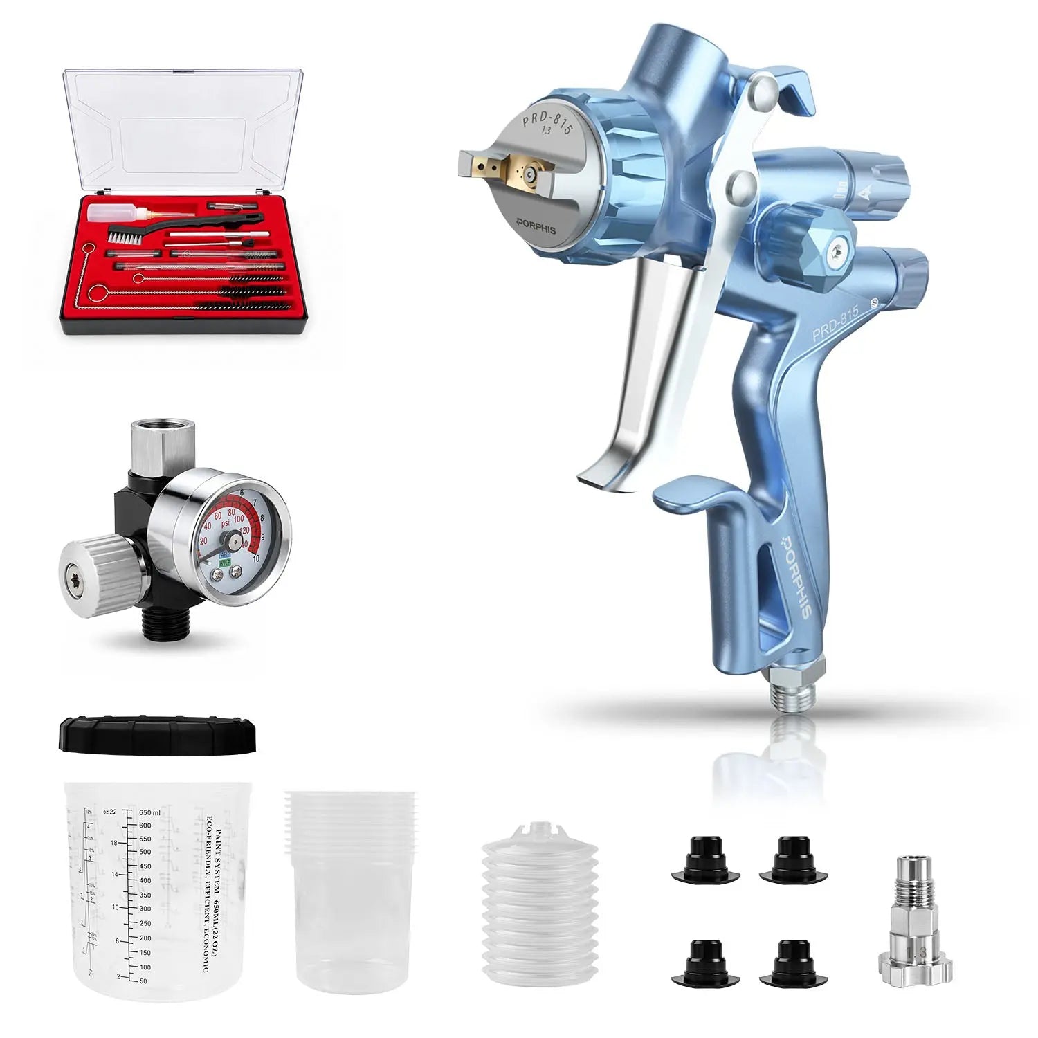 PORPHIS Complete Spray Gun Starter Kit PORPHIS