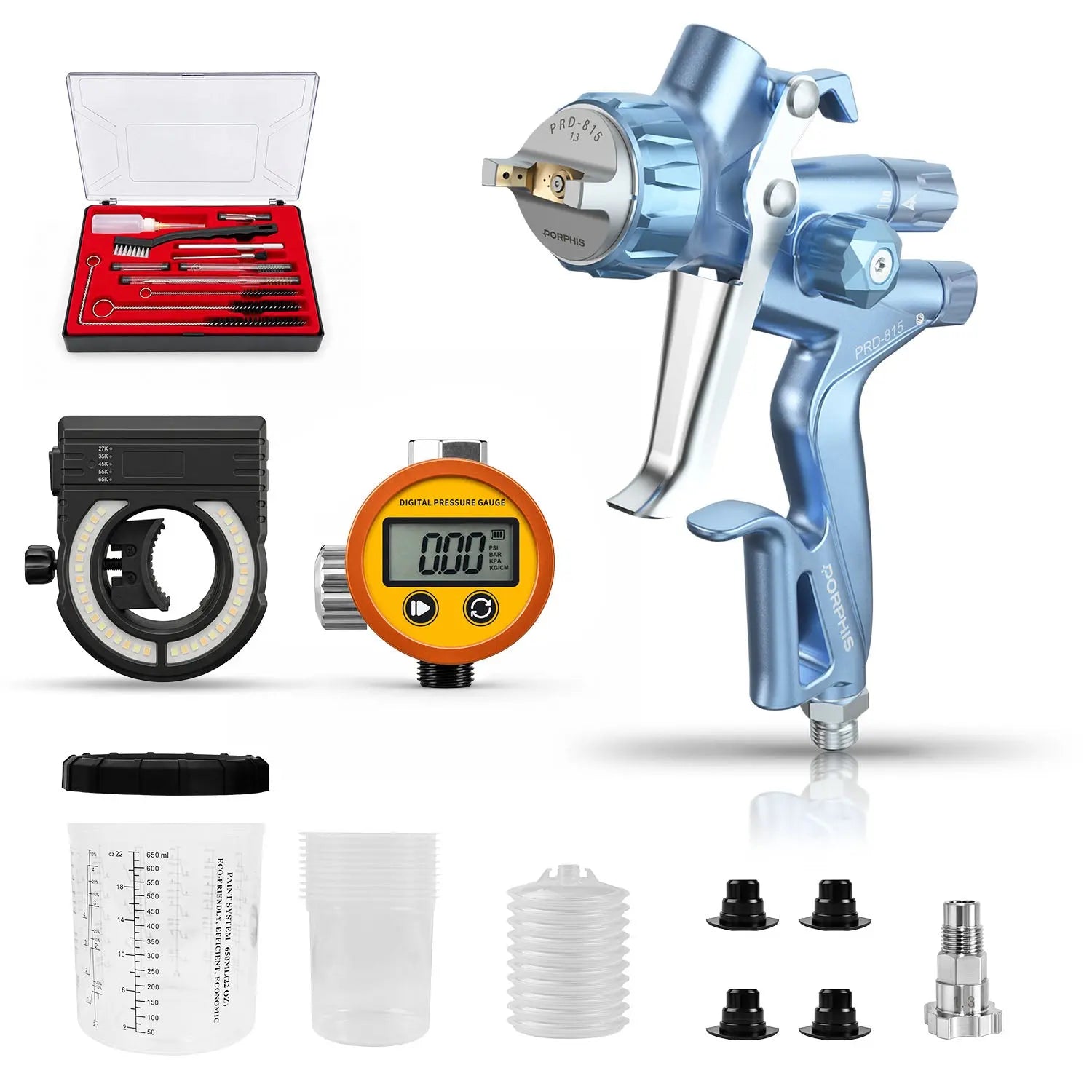 PORPHIS Complete Spray Gun Starter Kit PORPHIS