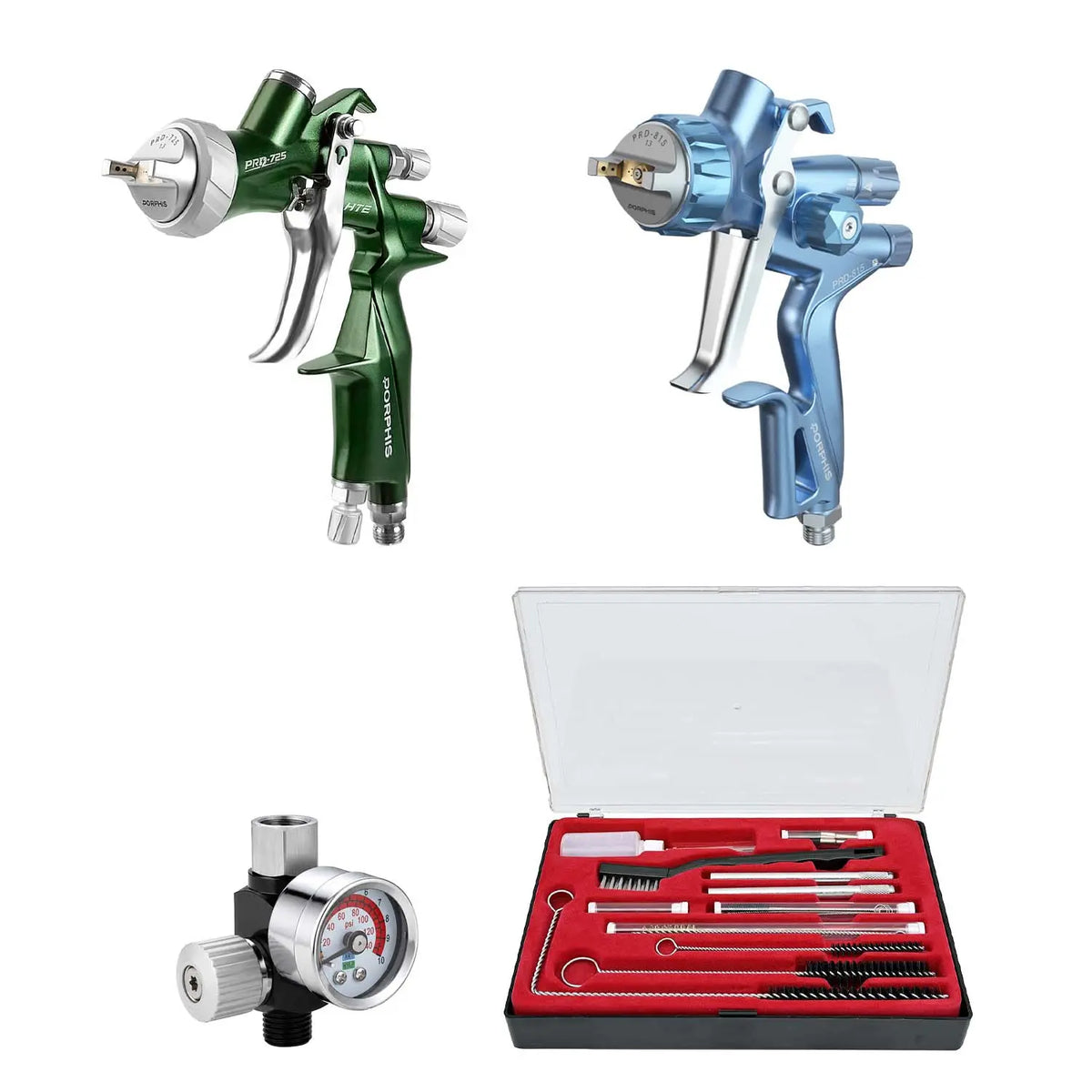 Perfect Finish Pro Spray Gun Combo PORPHIS