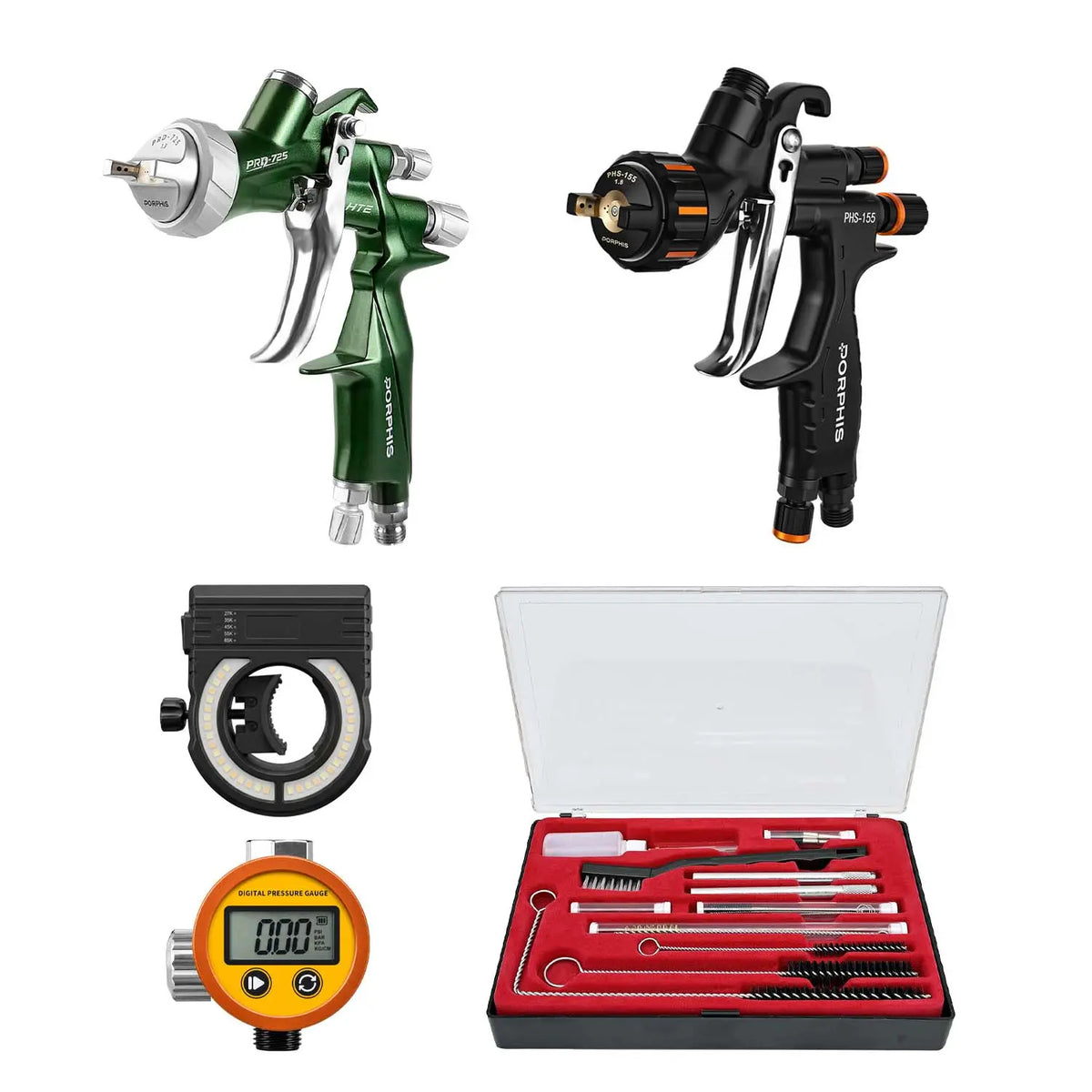 Complete Workflow Spray Gun Combo PORPHIS