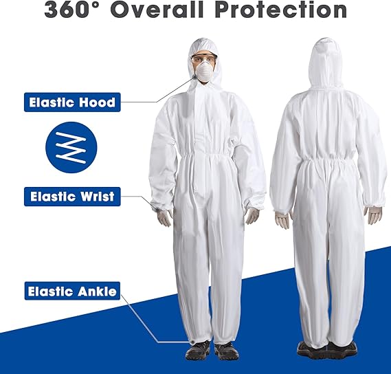 Disposable spray protective clothing