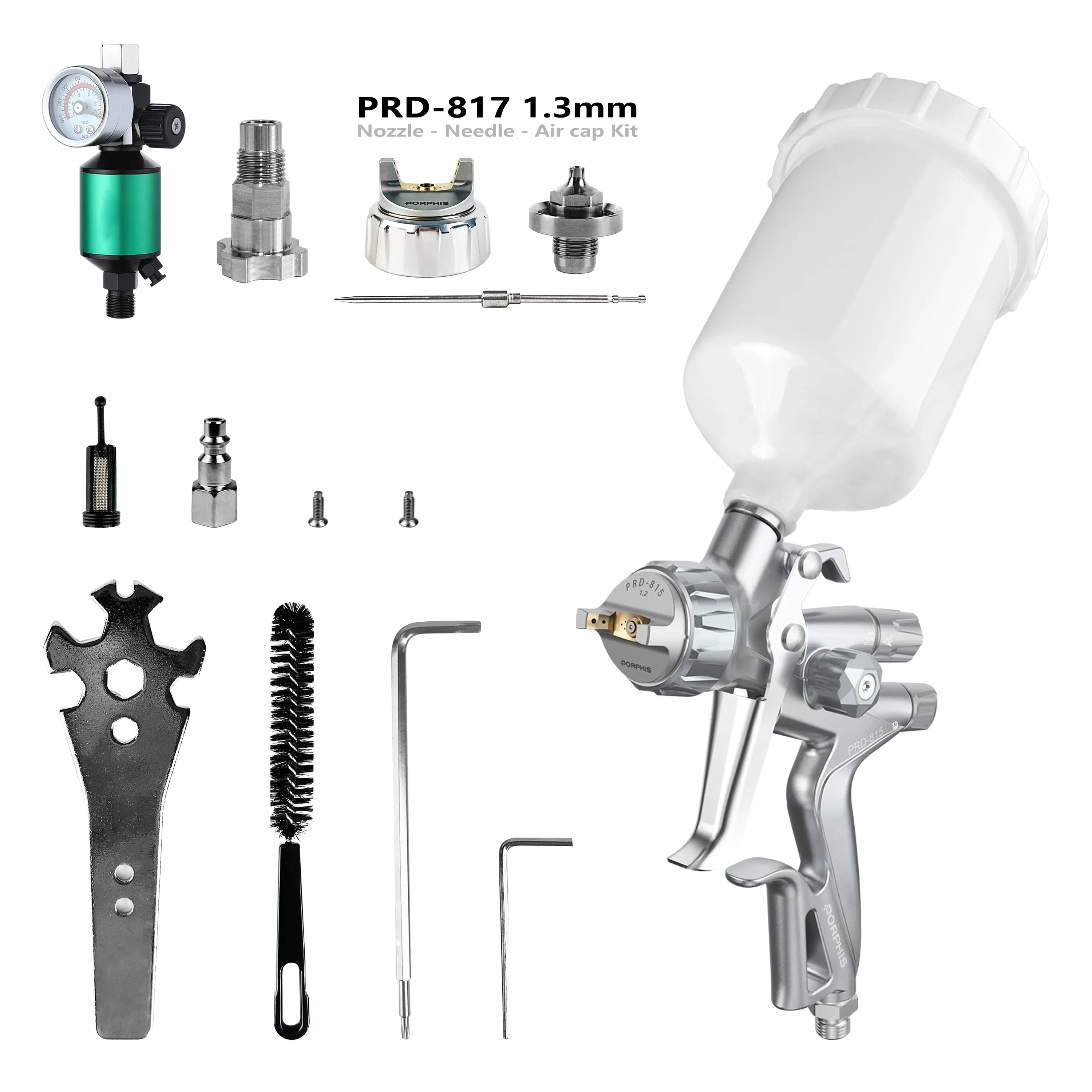 PRD-815 Car Paint Gun Kit PORPHIS