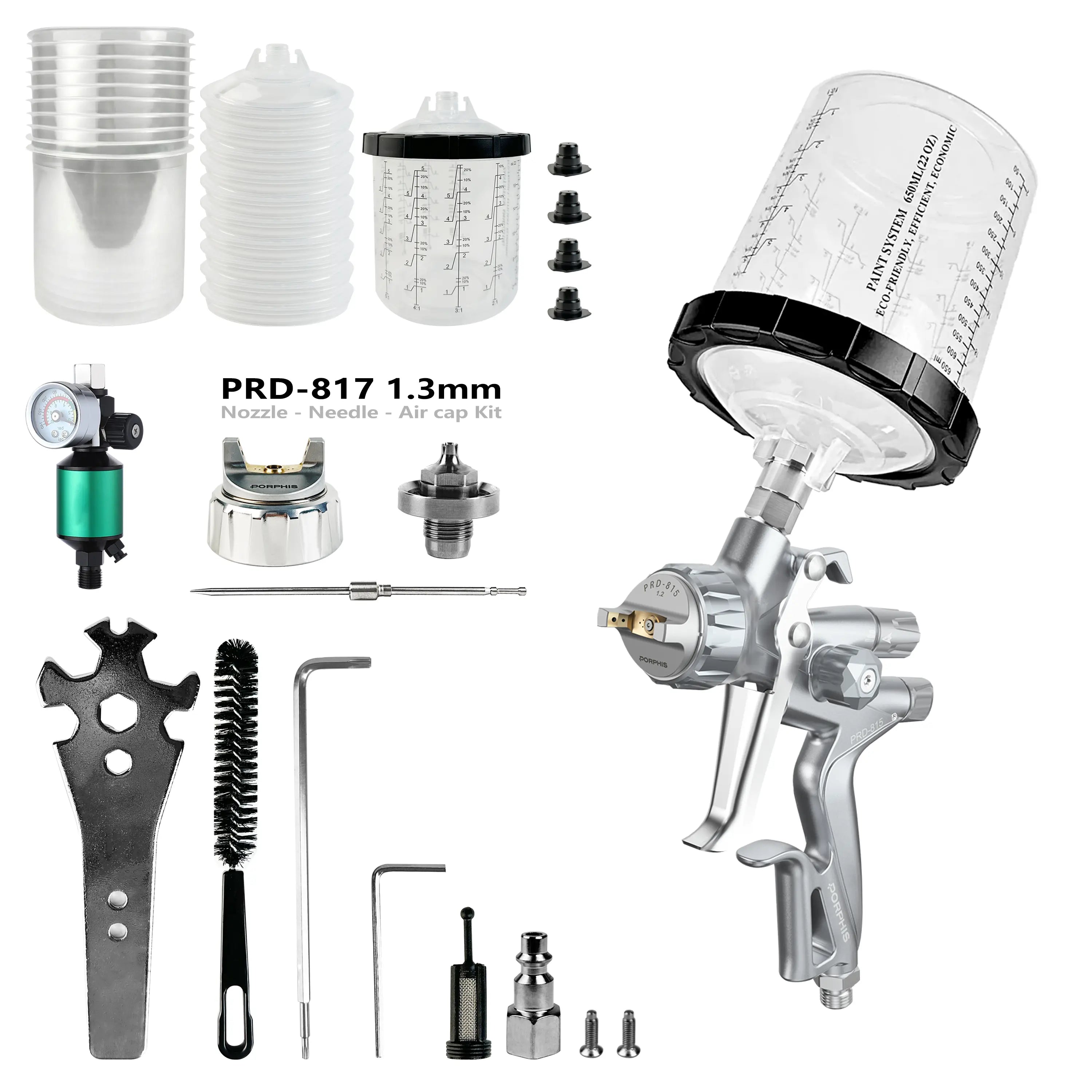 PRD-815 Car Paint Gun Kit PORPHIS